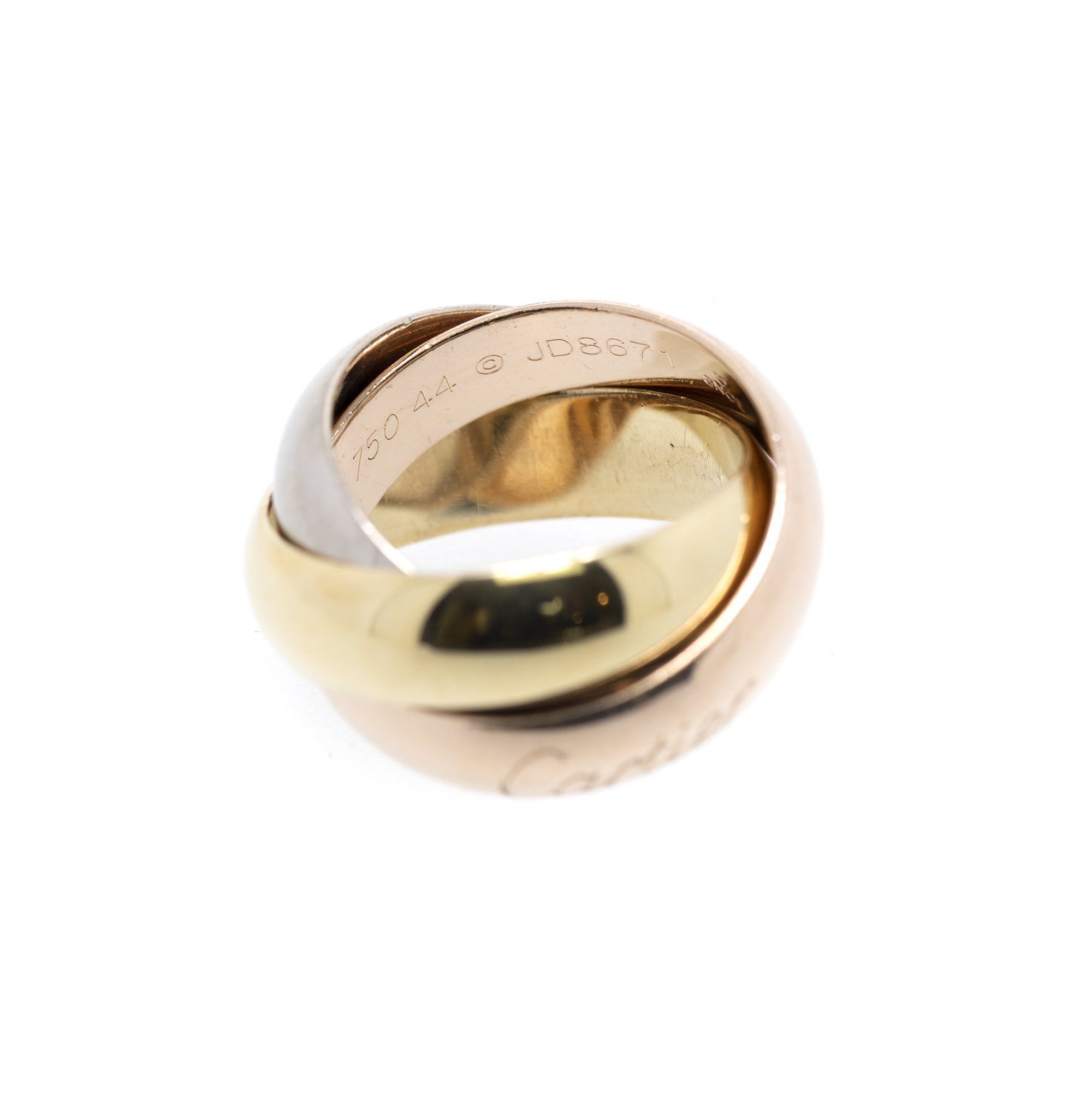 Cartier Classic Trinity Rolling Ring, LM