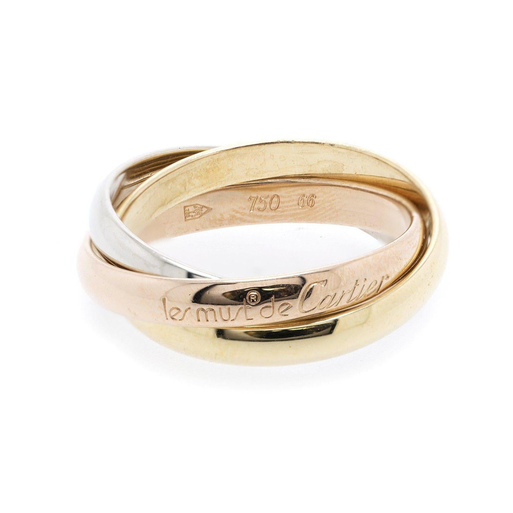 Cartier Classic Trinity Rolling Ring