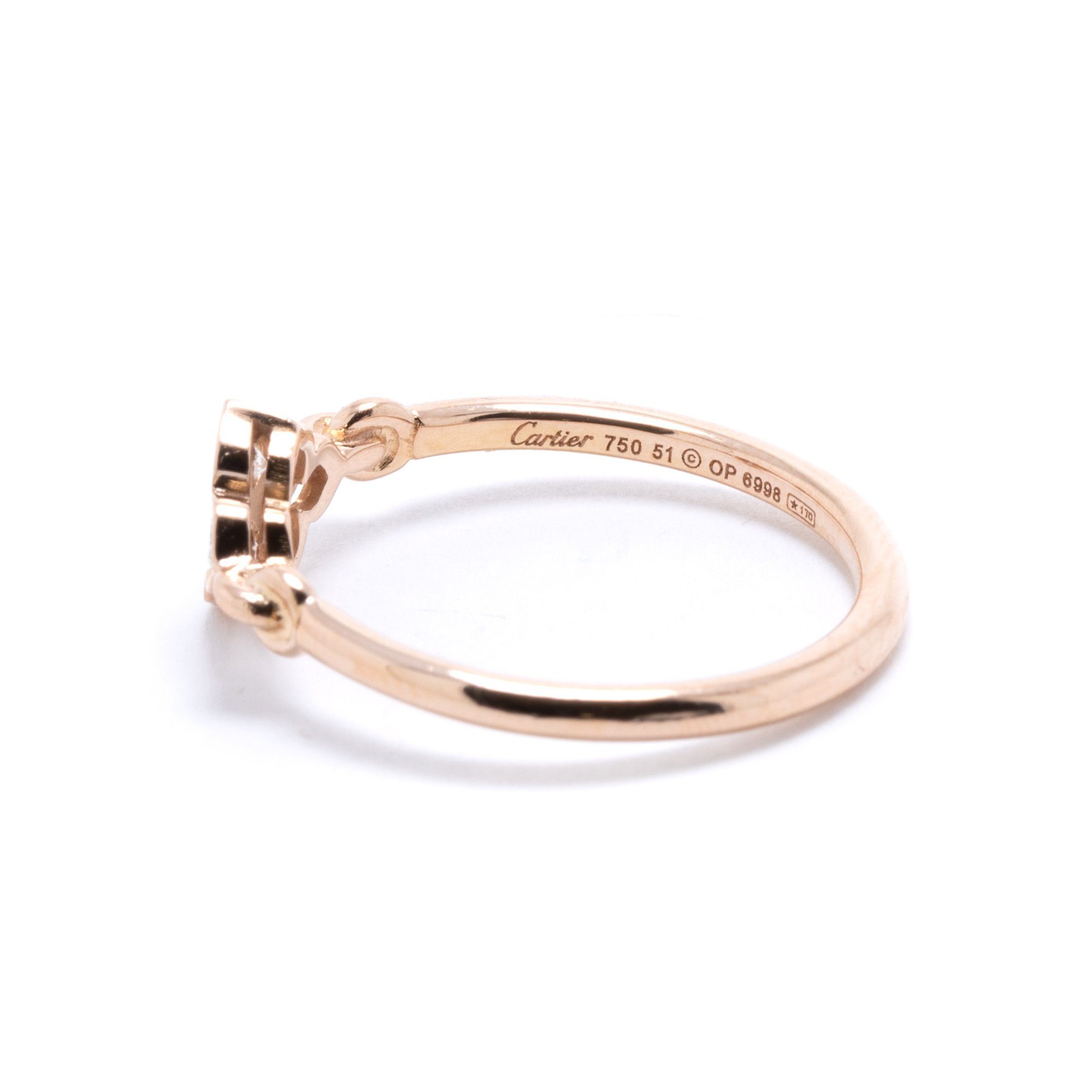 Cartier Diamond Hindu Floral Ring