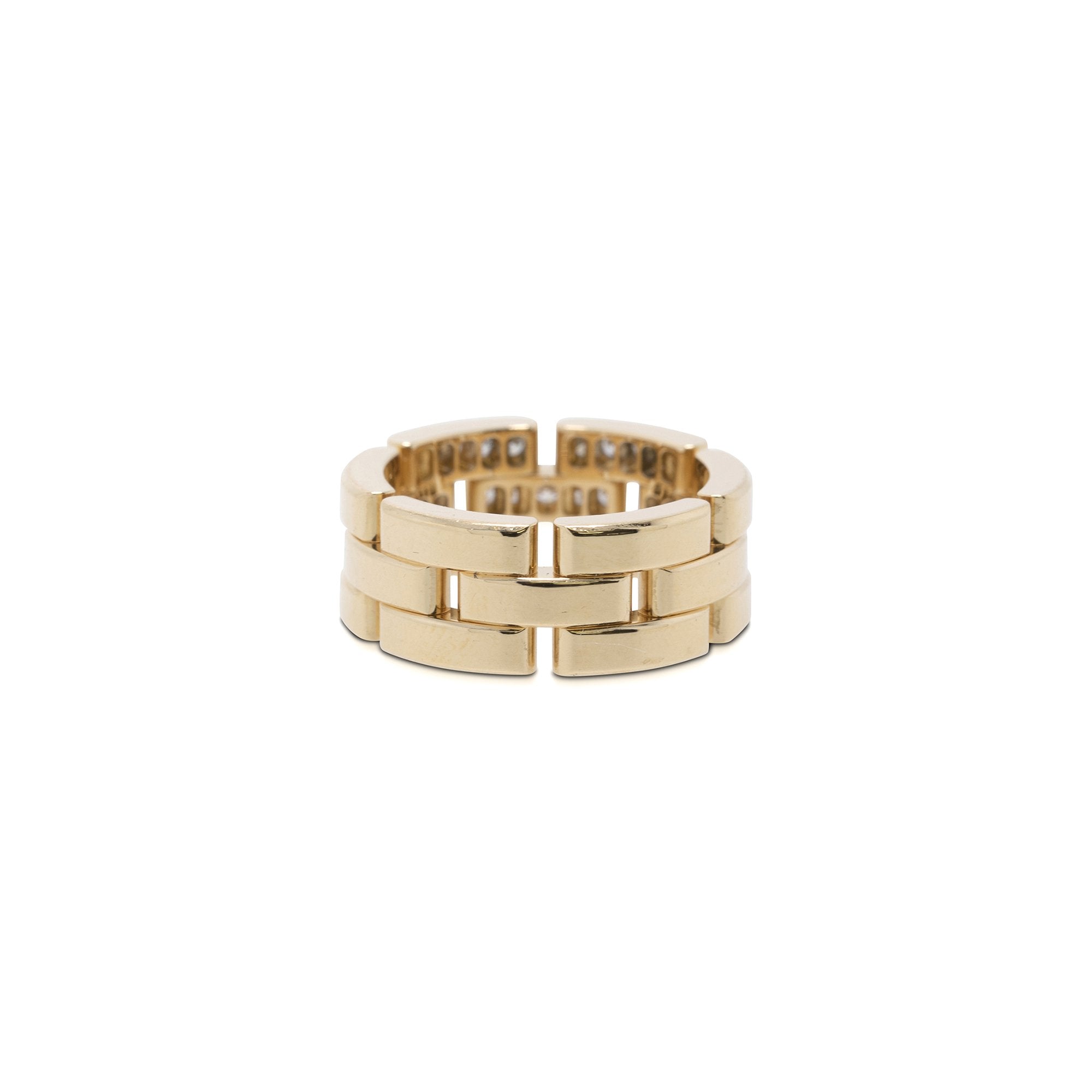 Cartier Diamond Maillon Panthere Ring