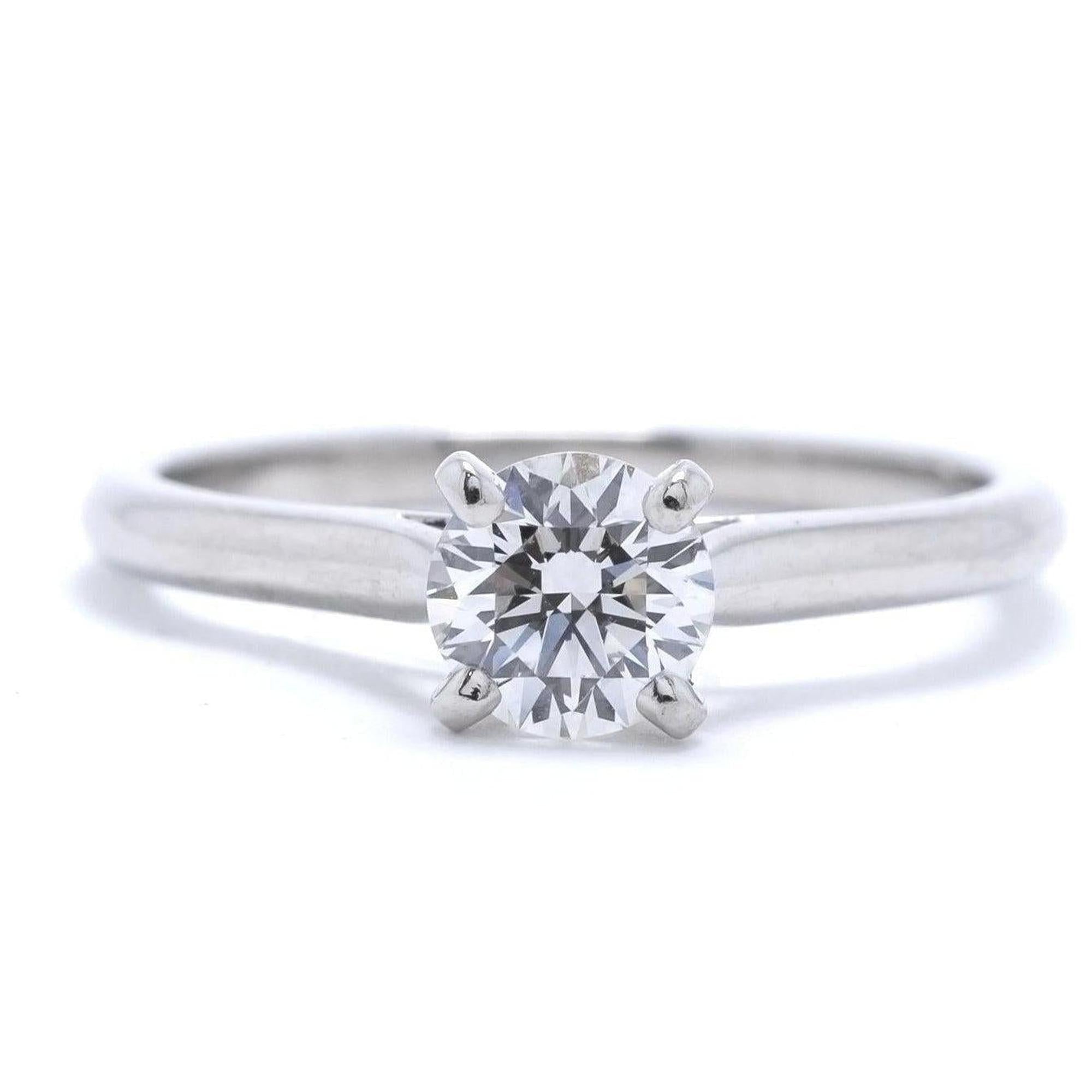 Cartier Diamond Solitaire Engagement Ring