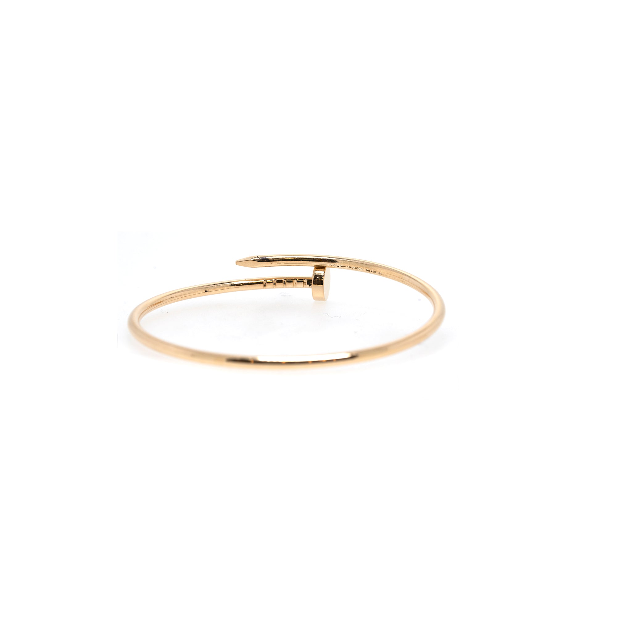 Cartier Juste Un Clou Bracelet, Small Model w/ Box & Certificate