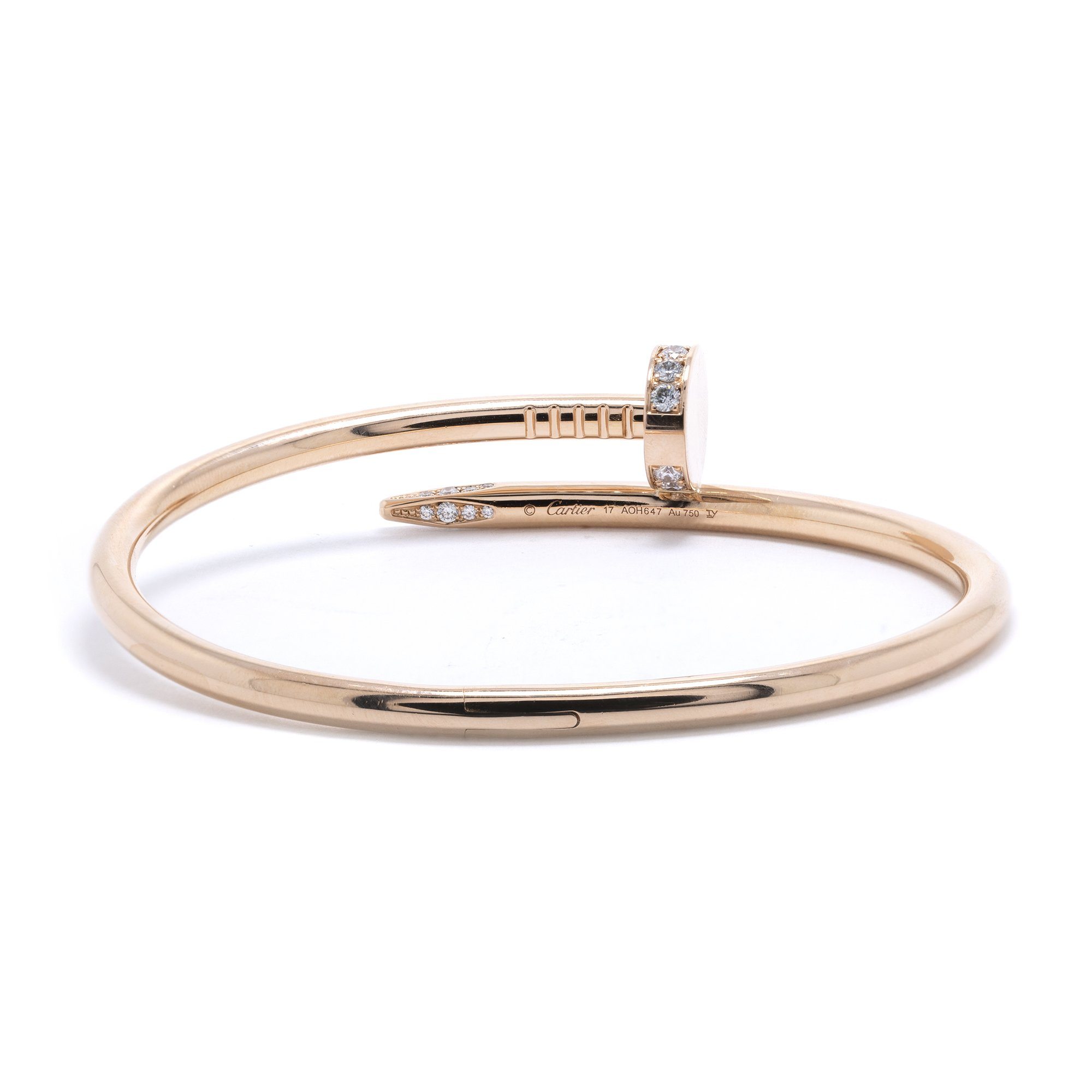 Cartier Juste Un Clou Bracelet with Diamonds