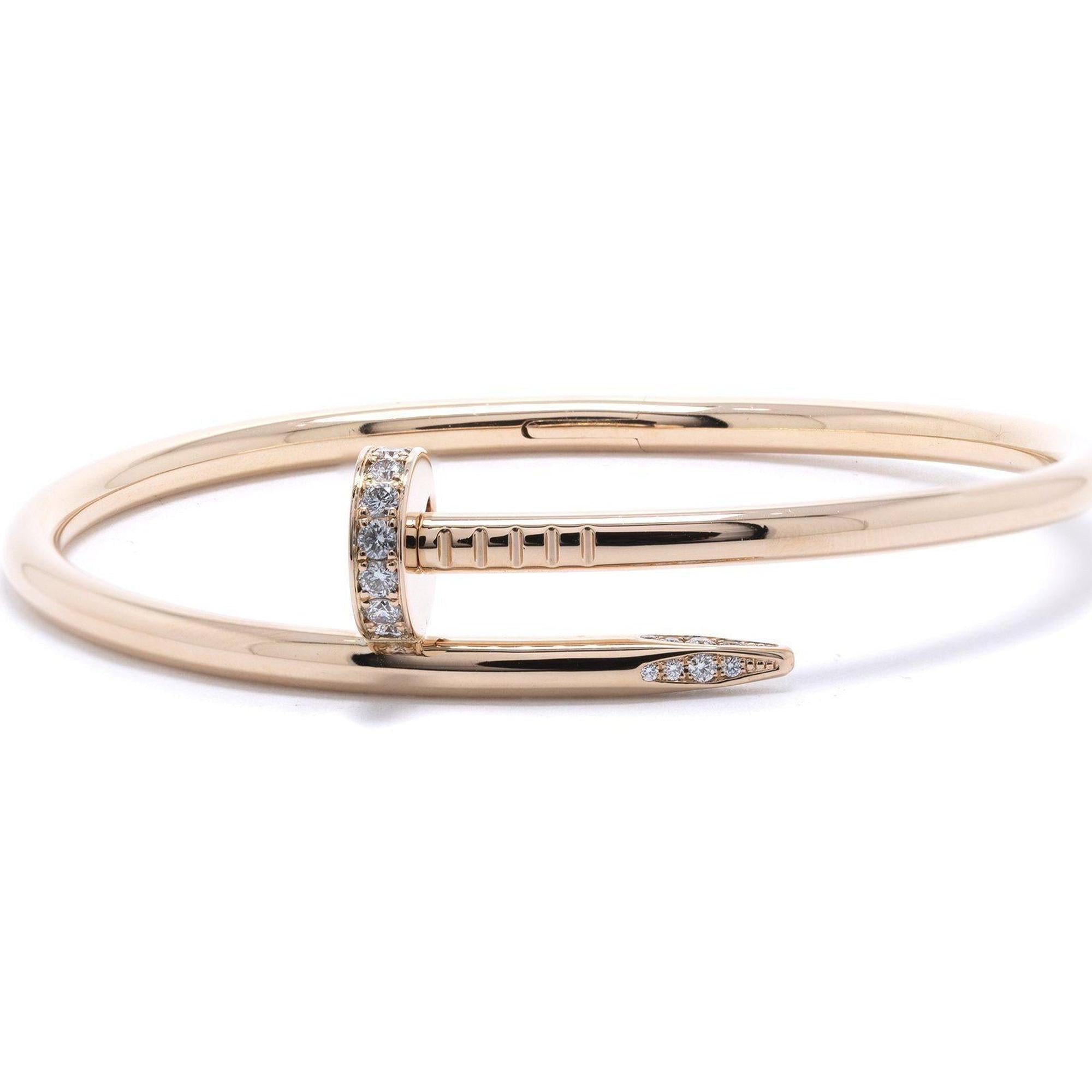 Cartier Juste Un Clou Bracelet with Diamonds