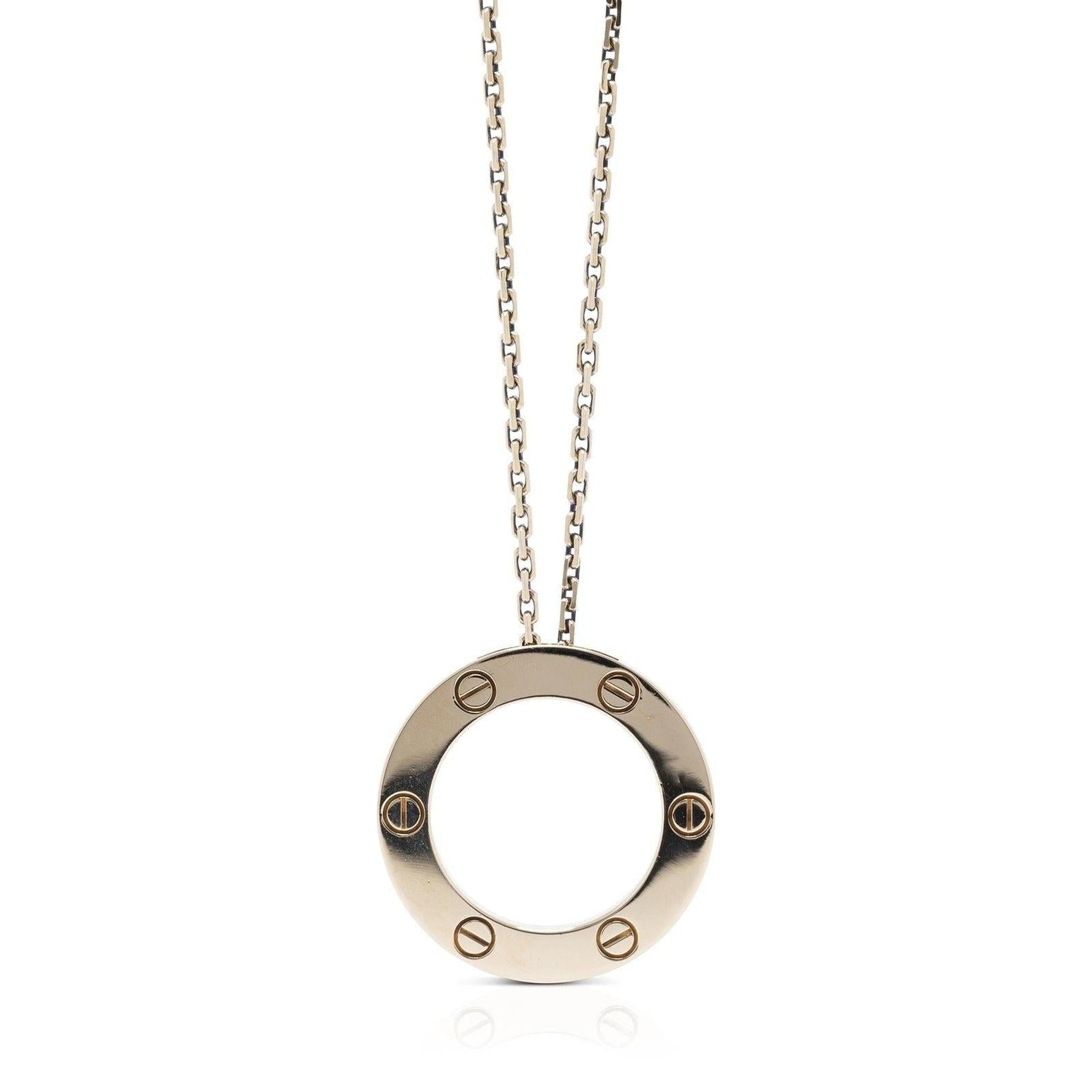 Cartier LOVE Necklace