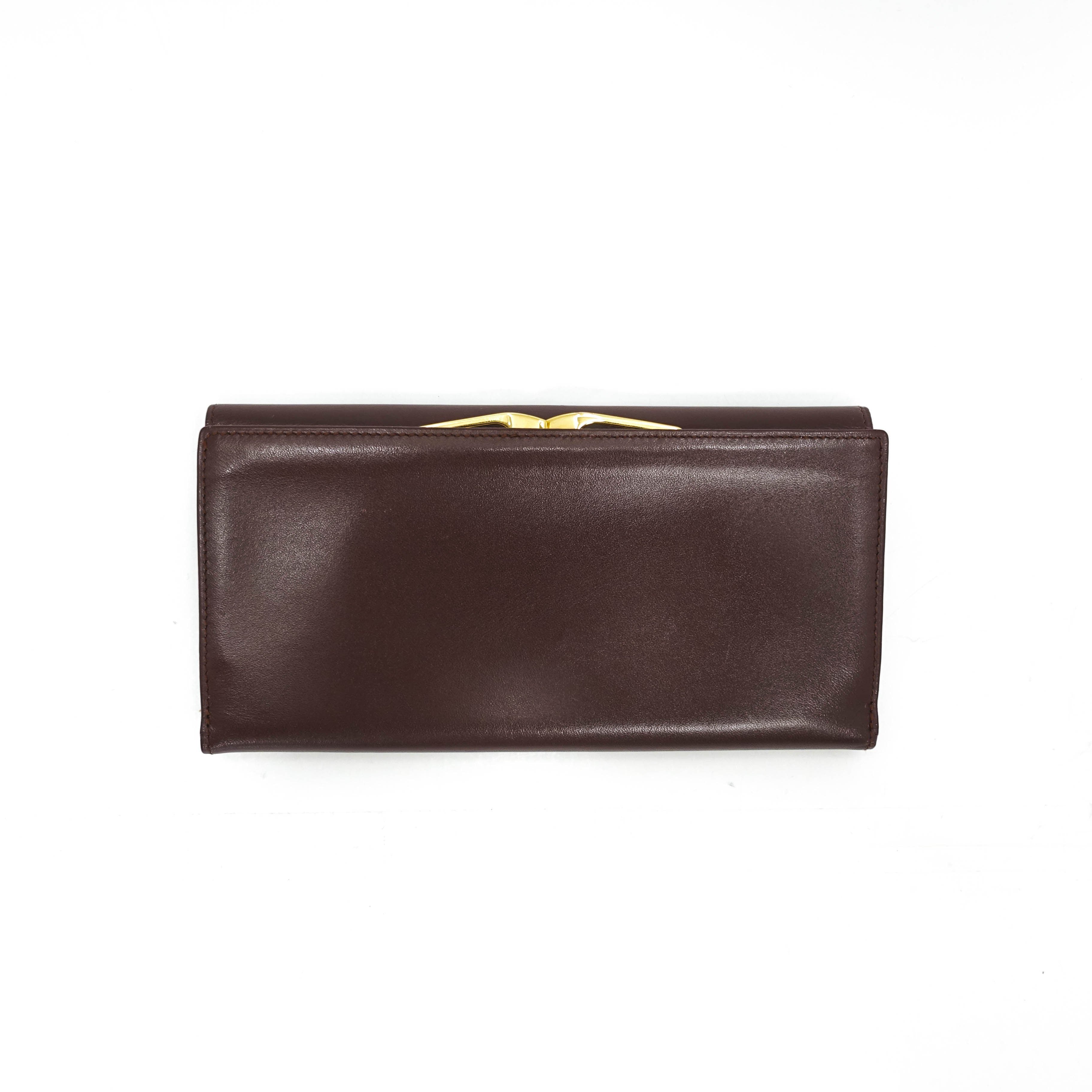 Cartier Leather Continental Wallet