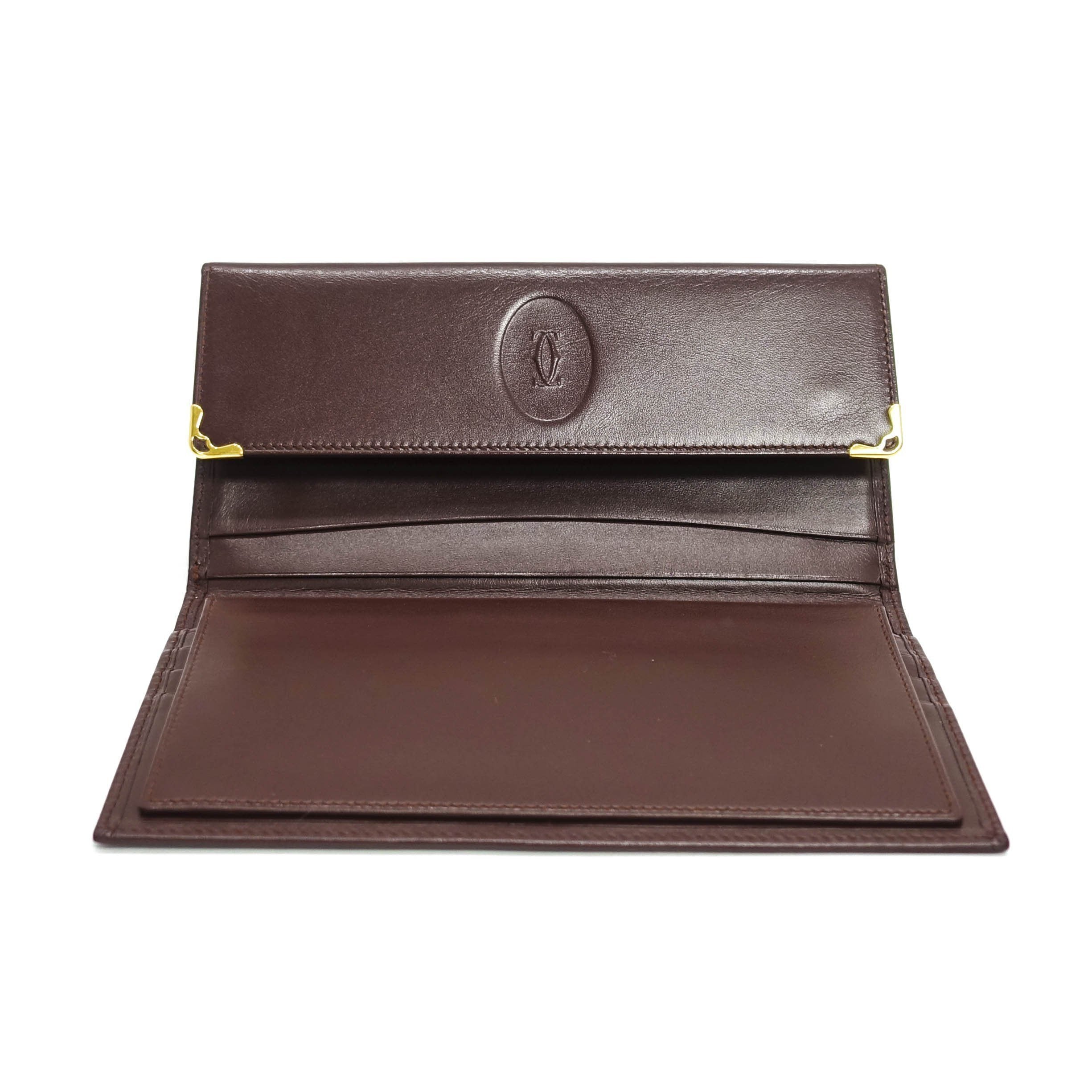 Cartier Leather Continental Wallet