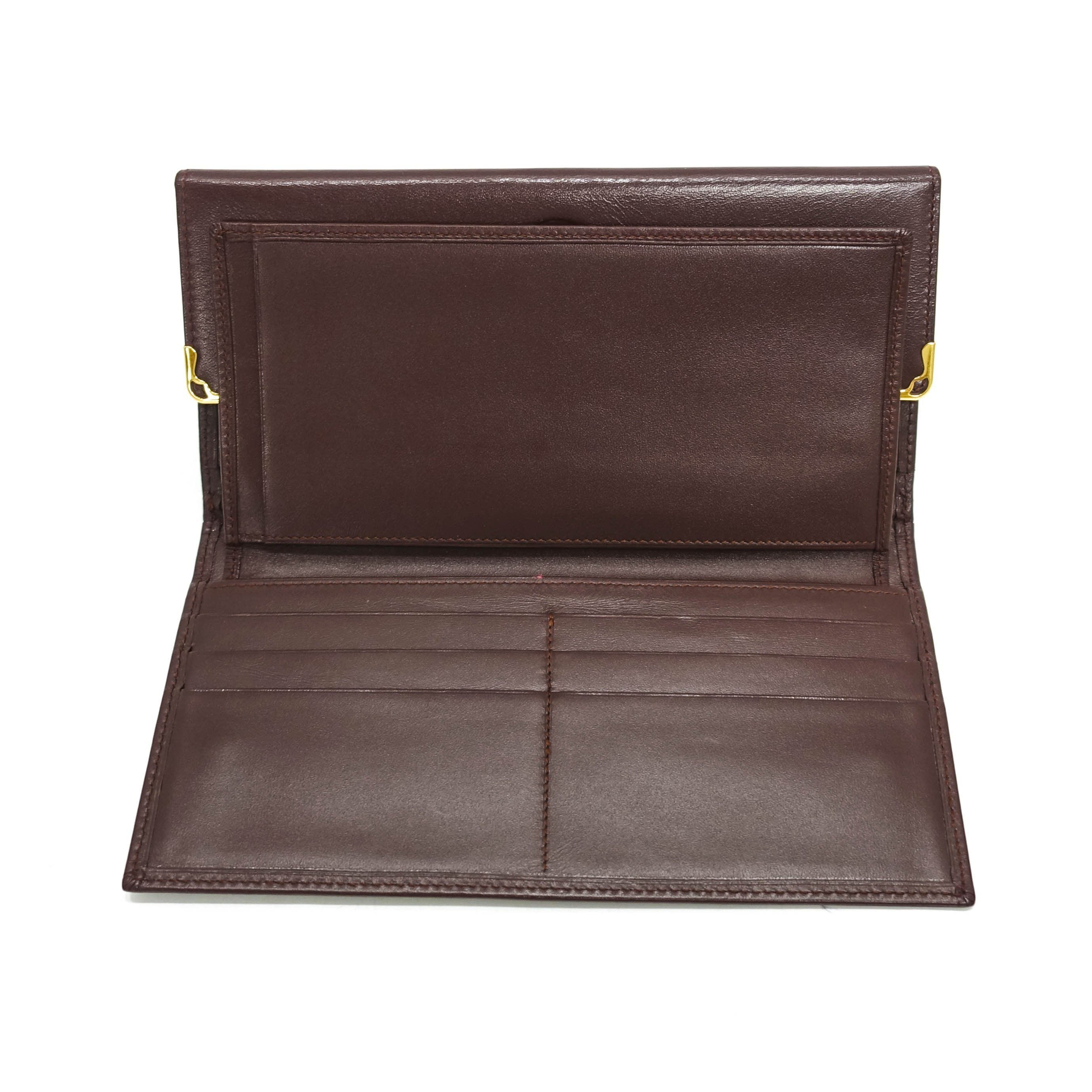 Cartier Leather Continental Wallet