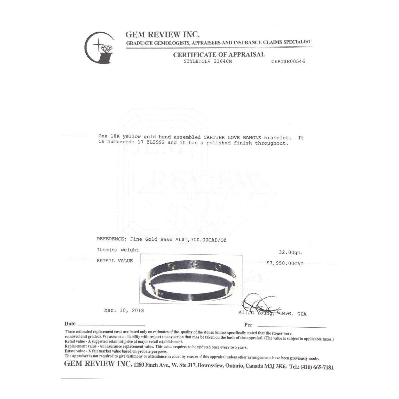 Cartier Love Bracelet