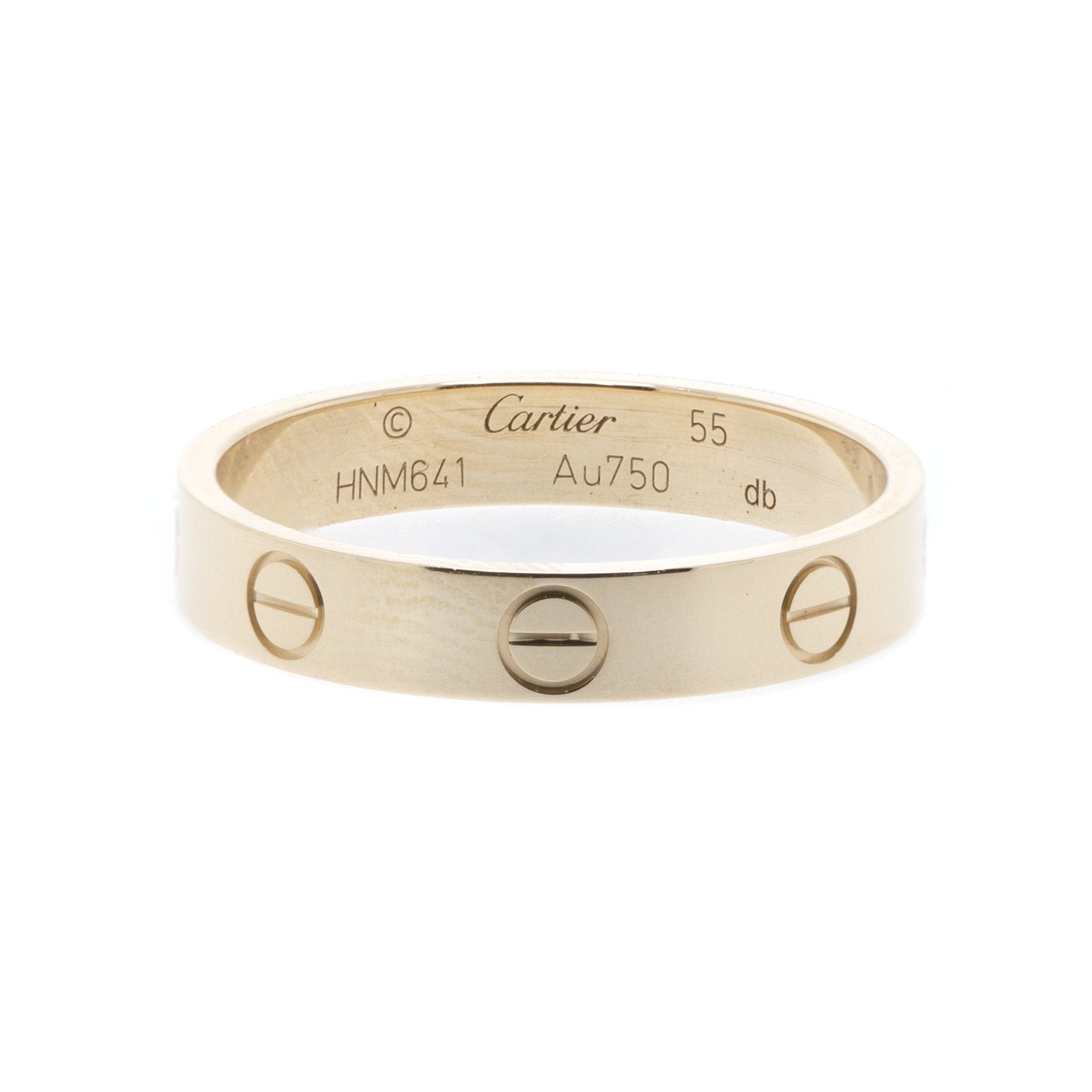 Cartier Love Wedding Band Ring – OLIVER'S Cartier Love Wedding Band Ring – OLIVER'S