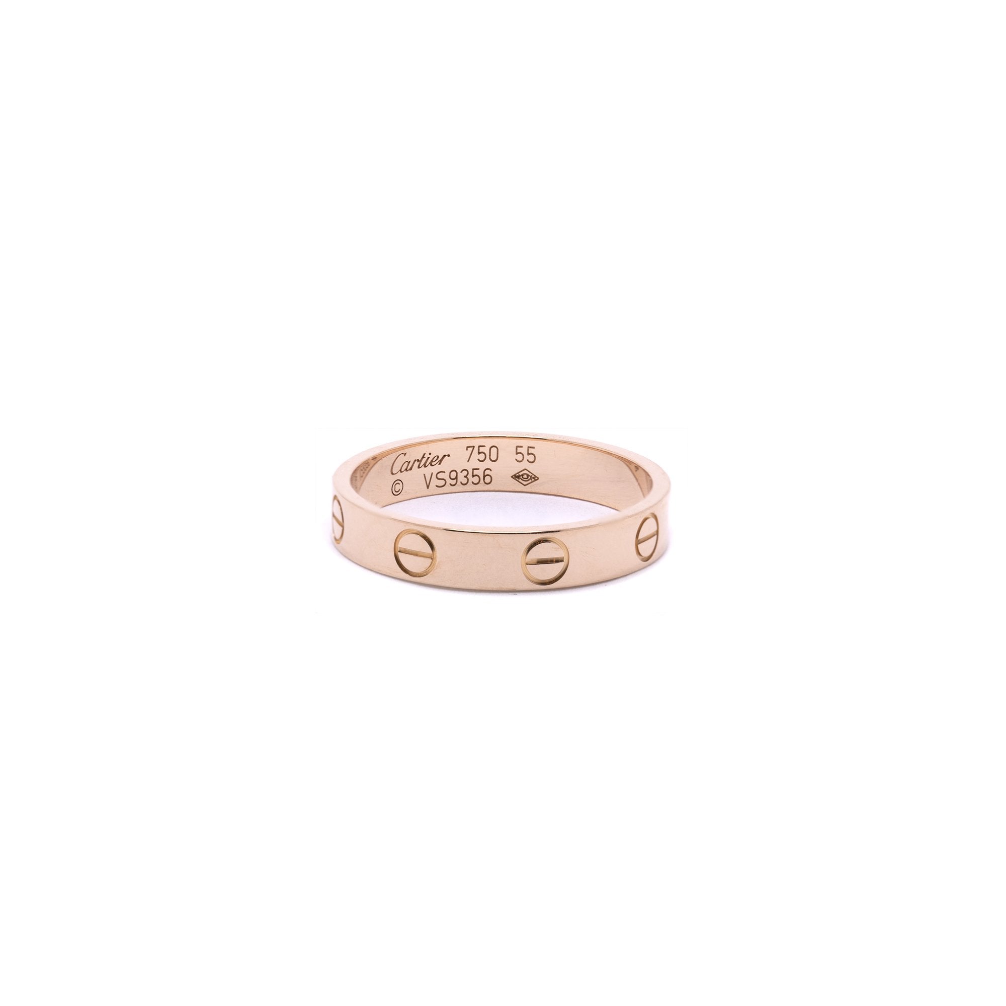 Cartier Love Wedding Band Ring