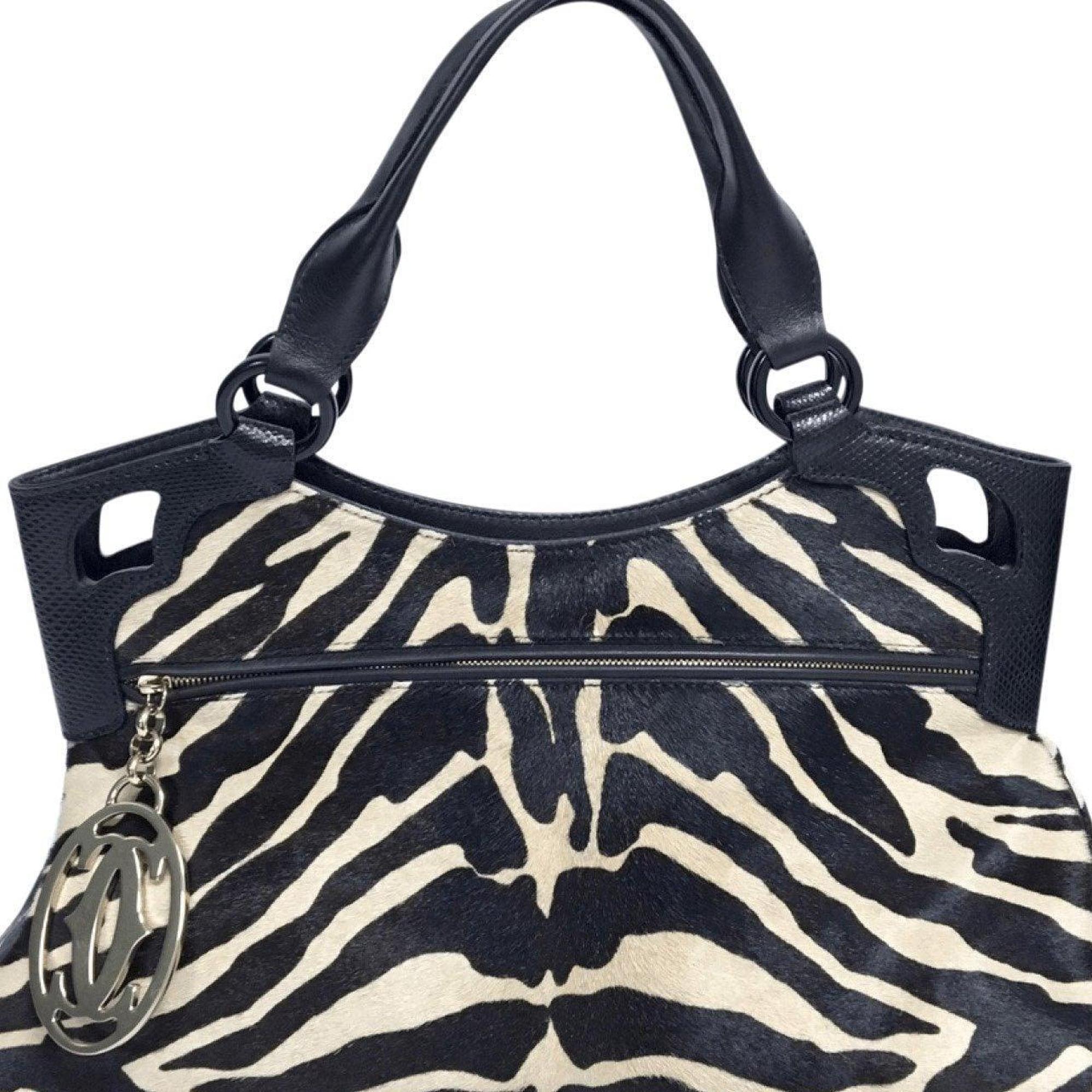 Cartier Marcello de Cartier Zebra Bag