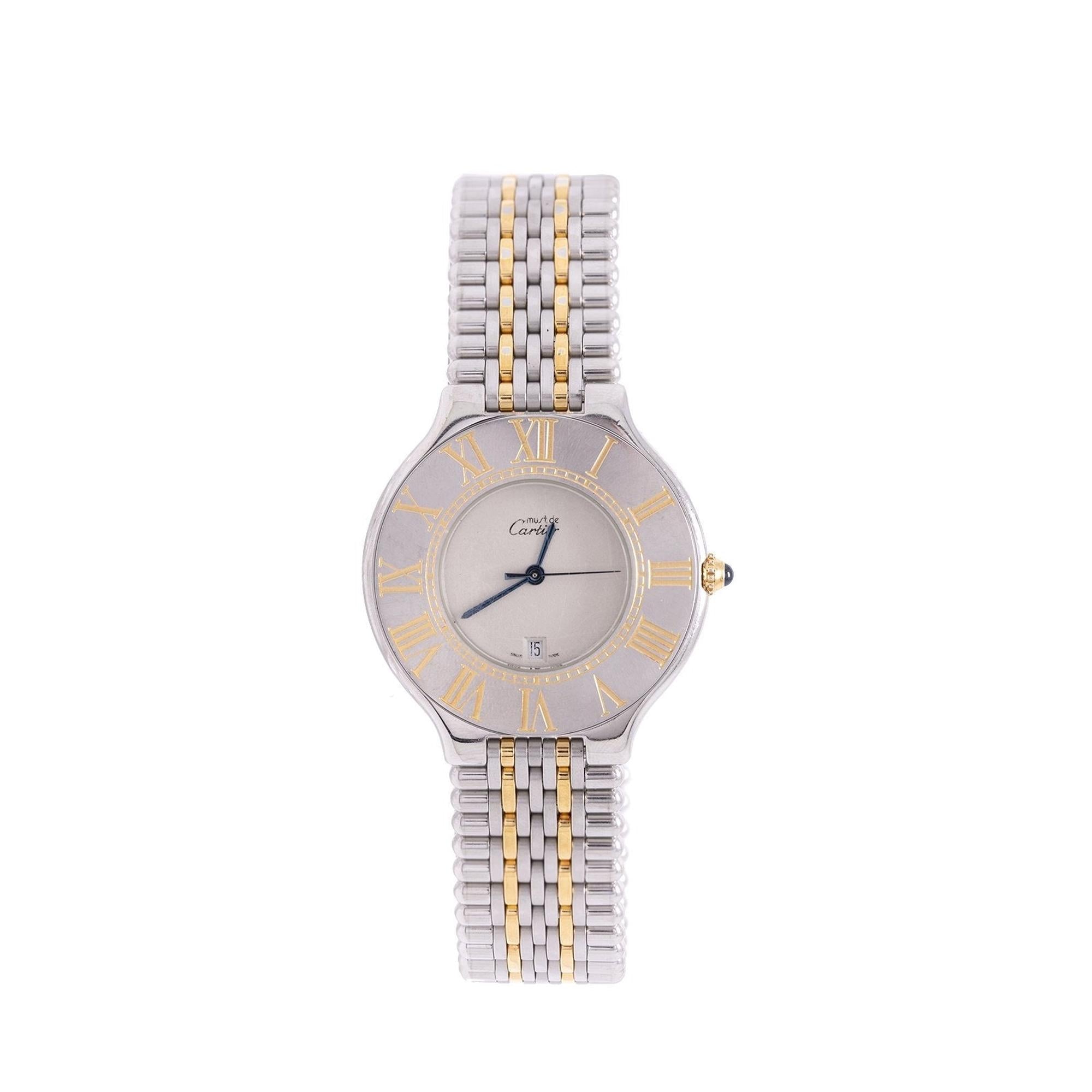 Cartier Must de Cartier 21 Watch w/ Box