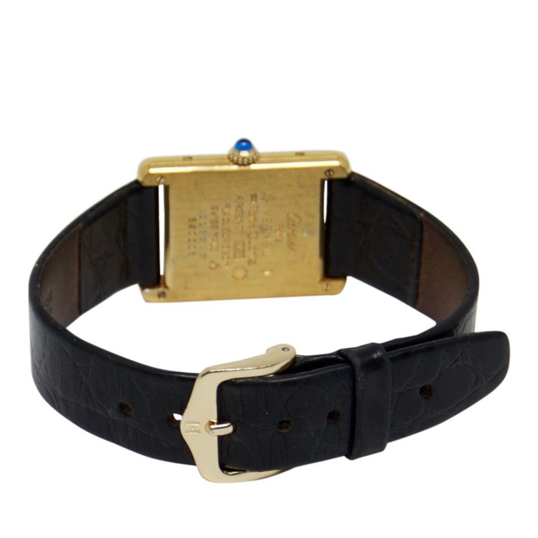 Cartier Must de Cartier Tank Vermeil Watch