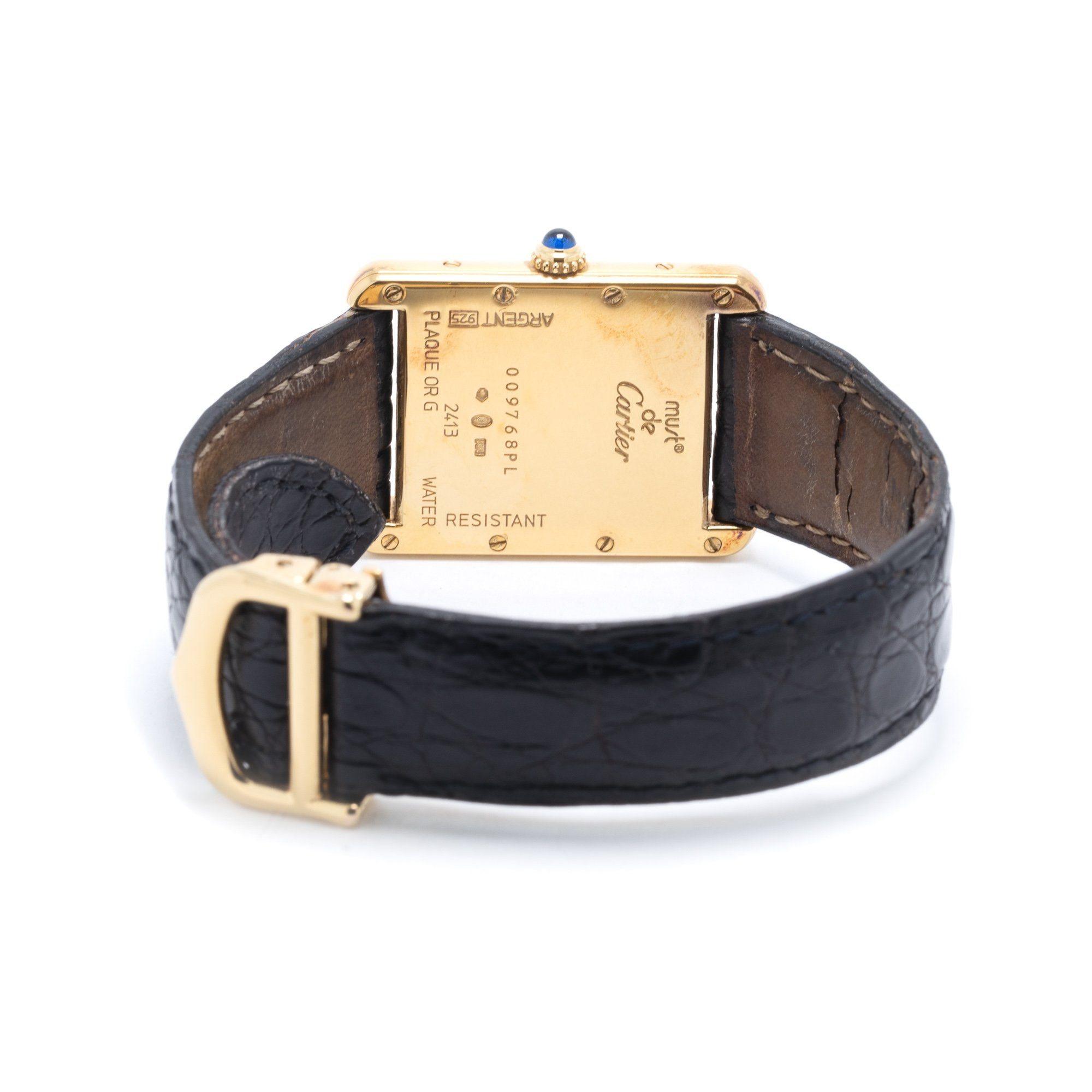 Cartier Must de Cartier Tank Vermeil Watch