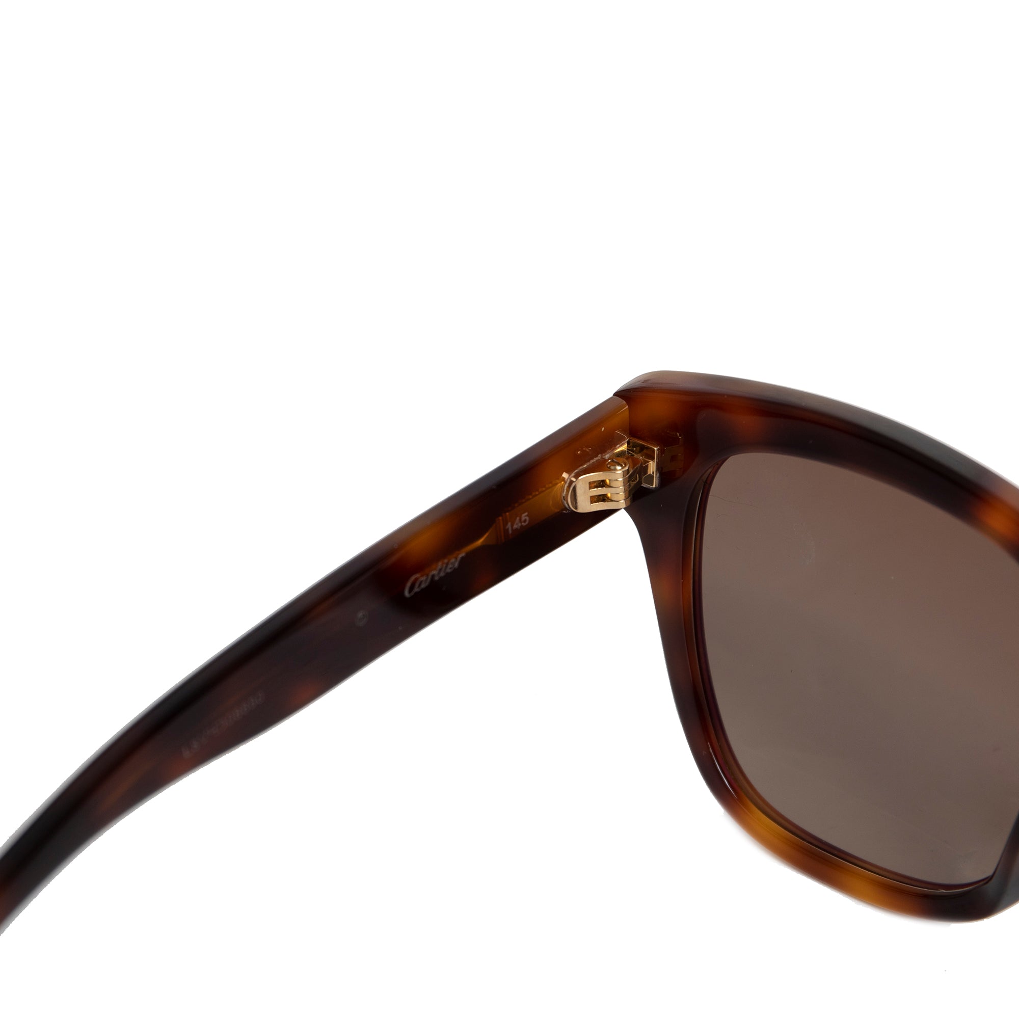 Cartier Panthere de Cartier Oversized Sunglasses w/ Box & Case