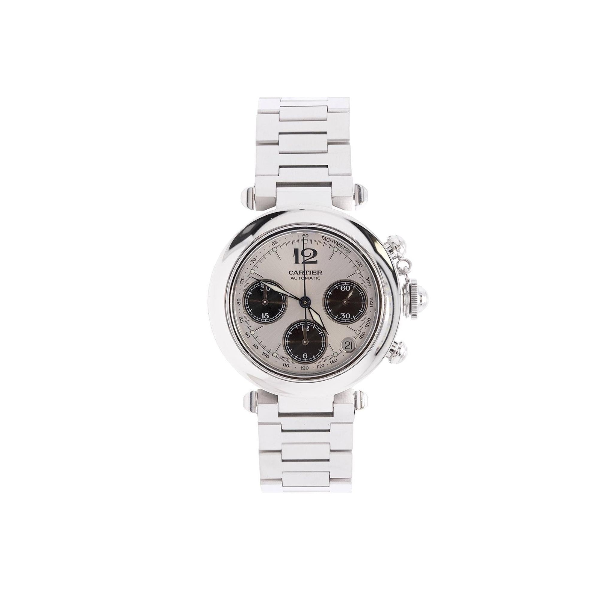 Cartier Pasha C de Cartier Watch w/ Box