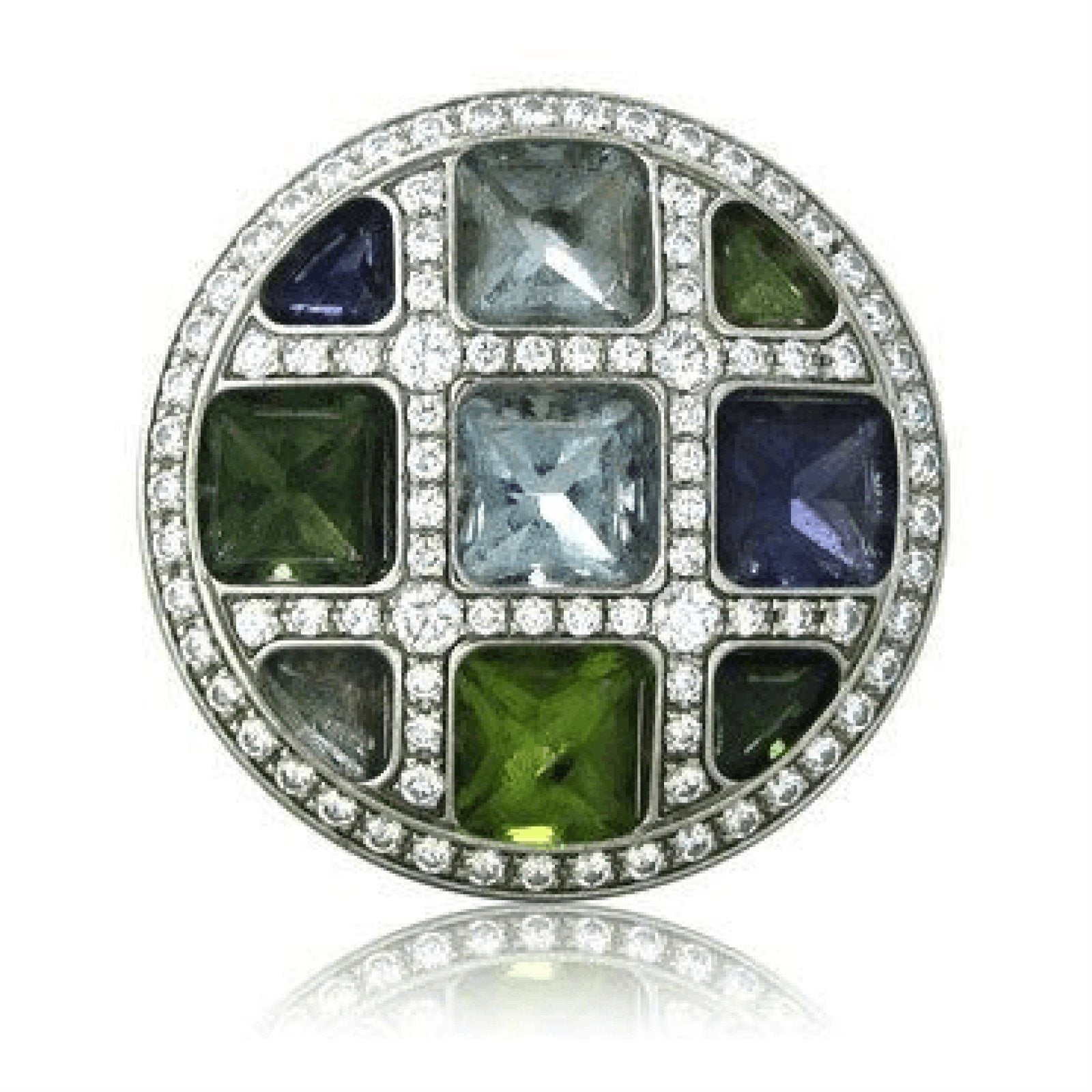 Cartier Pasha Semi Precious Stone and Diamond Ring