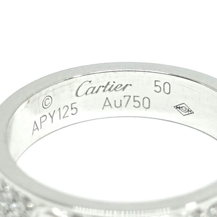 Cartier Pave Diamond Love Ring