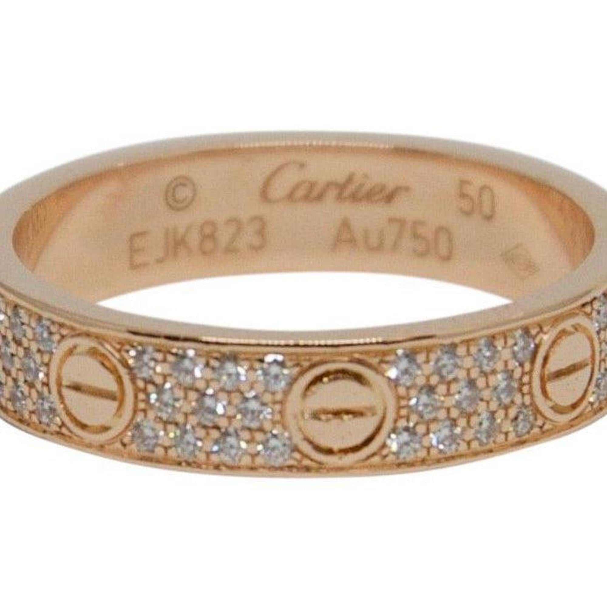 Cartier Pave Diamond Love Ring