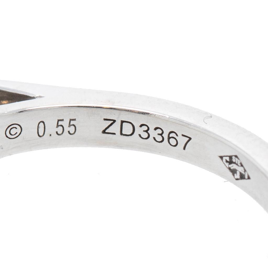 Cartier Platinum 0.55 ct. Diamond Solitaire Engagement Ring