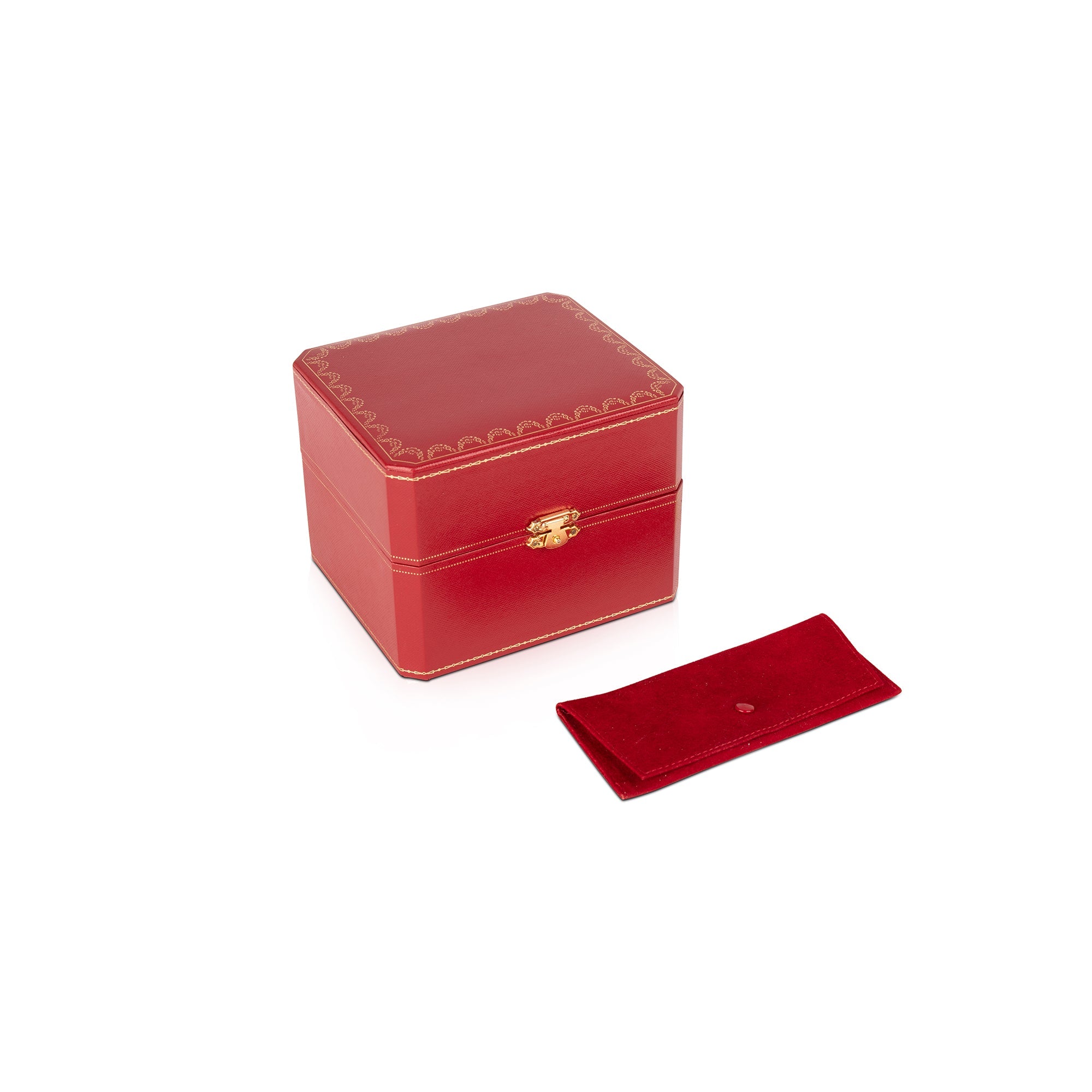 Cartier Roadster Automatic Chronograph Watch w/ Box & Extra Strap