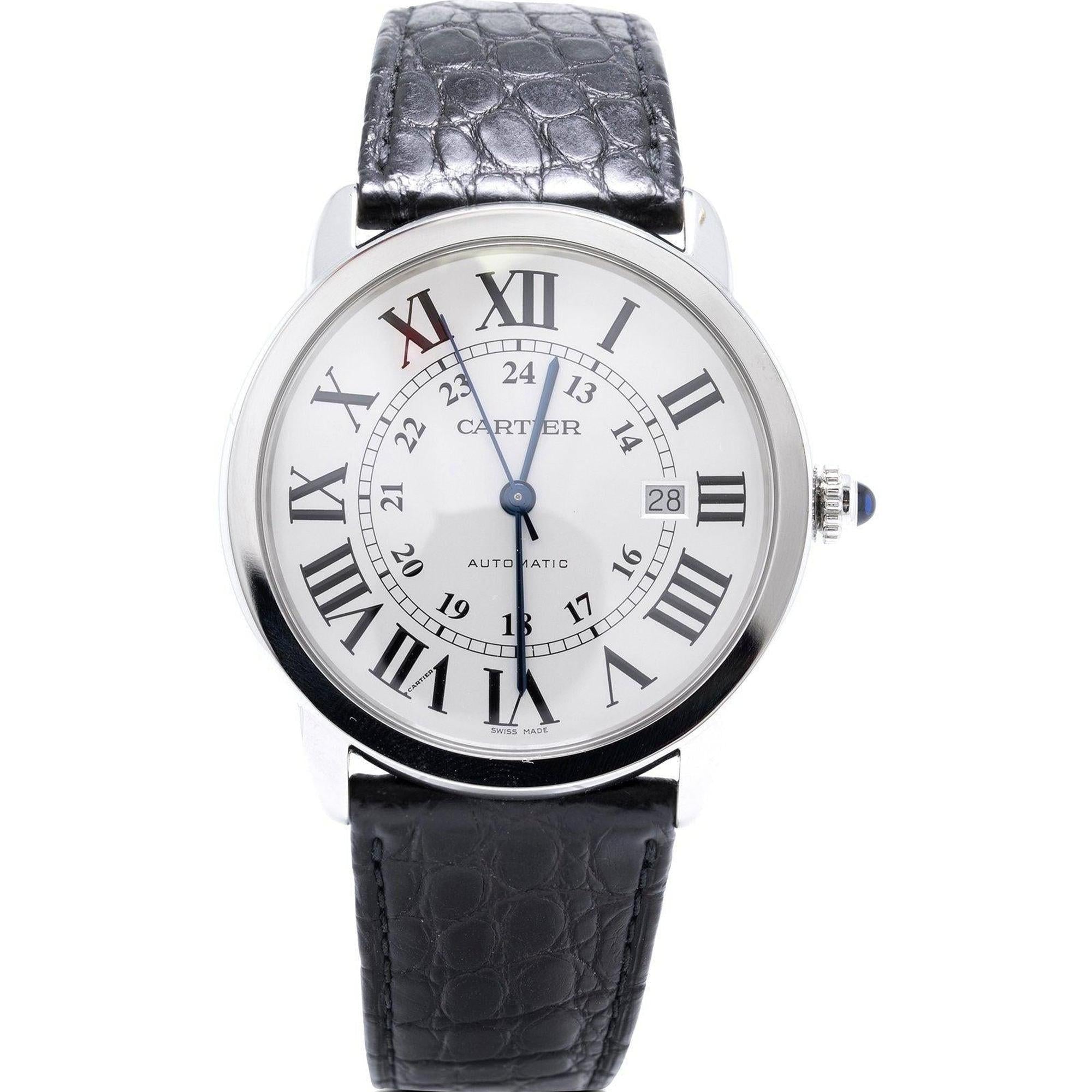 Cartier Ronde Solo De Cartier Watch w/ Box
