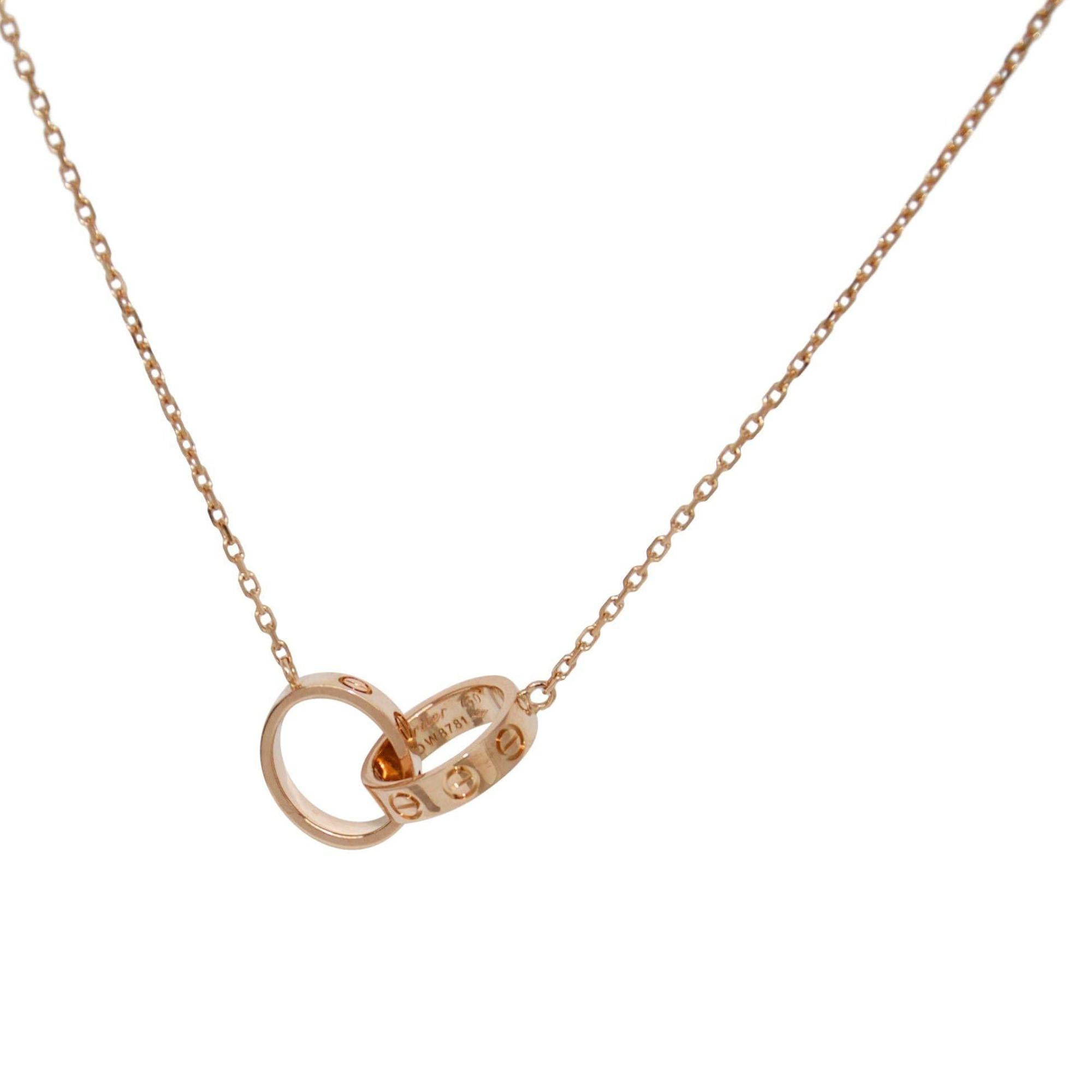 Cartier Rose Gold Love Necklace