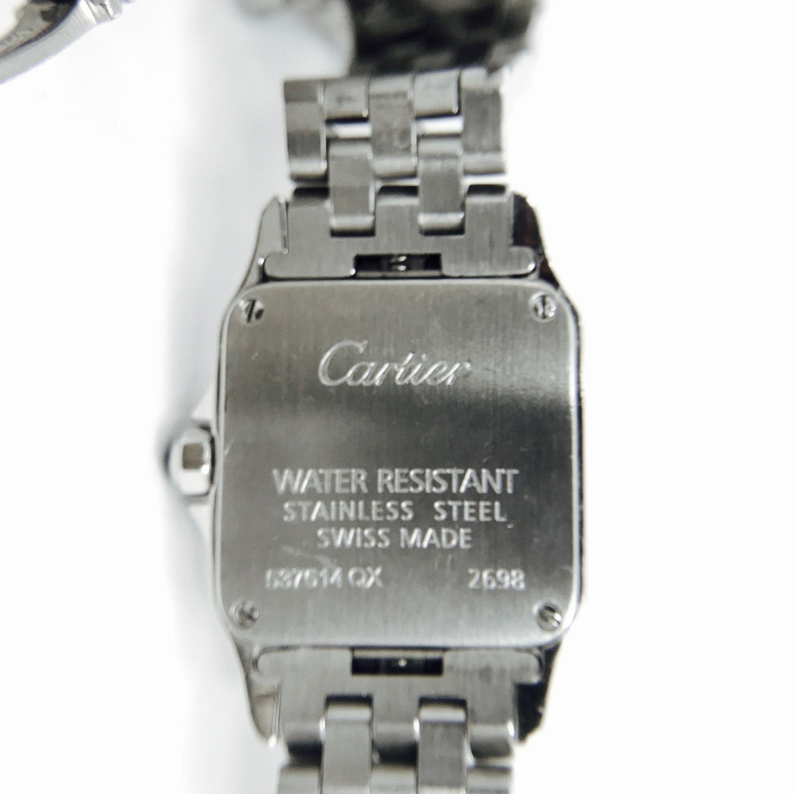 Cartier Santos Demoiselle Quartz Ladies' Wrist Watch in Stainless Steel