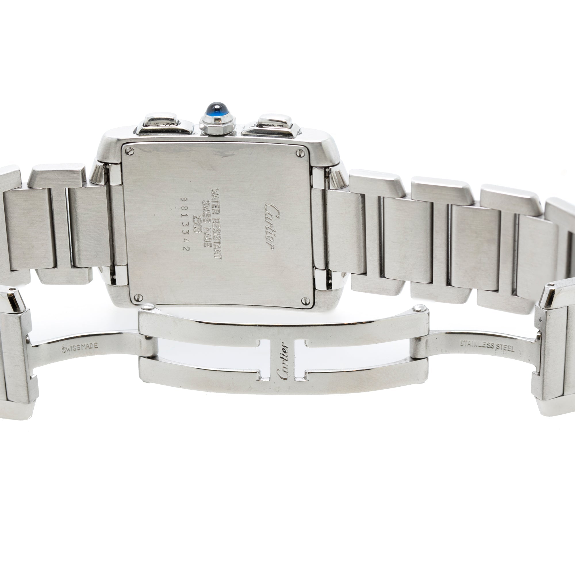 Cartier Tank Francaise Chronoflex Watch