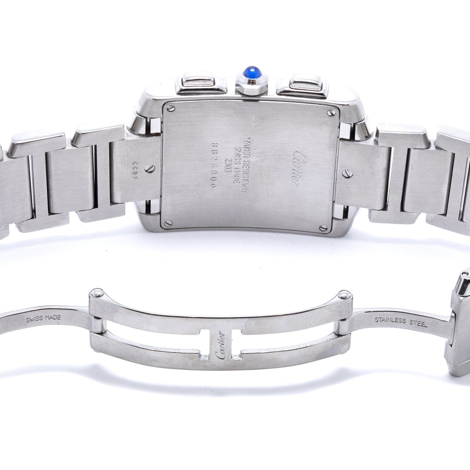 Cartier Tank Francaise Chronoflex Watch