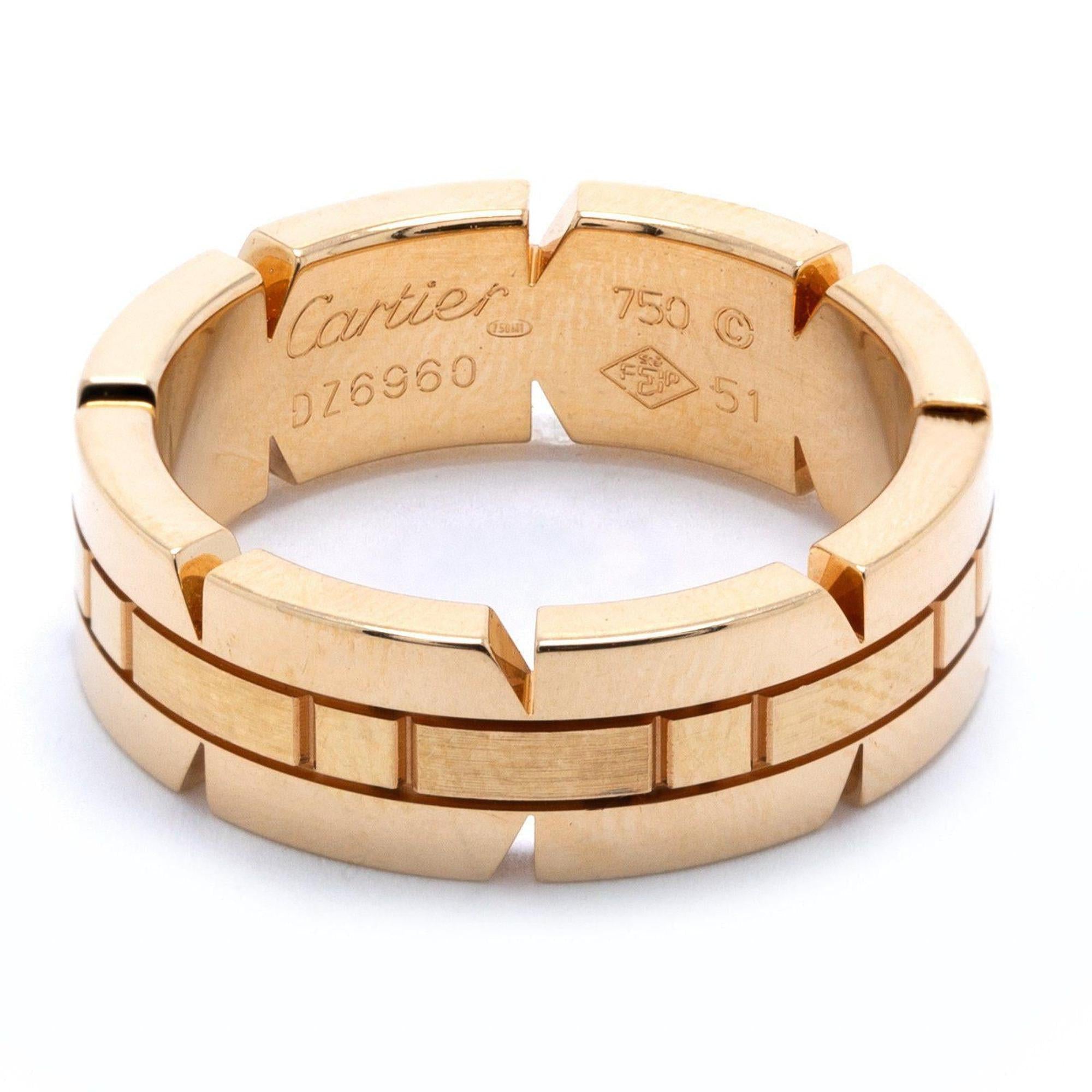 Cartier Tank Francaise Ring