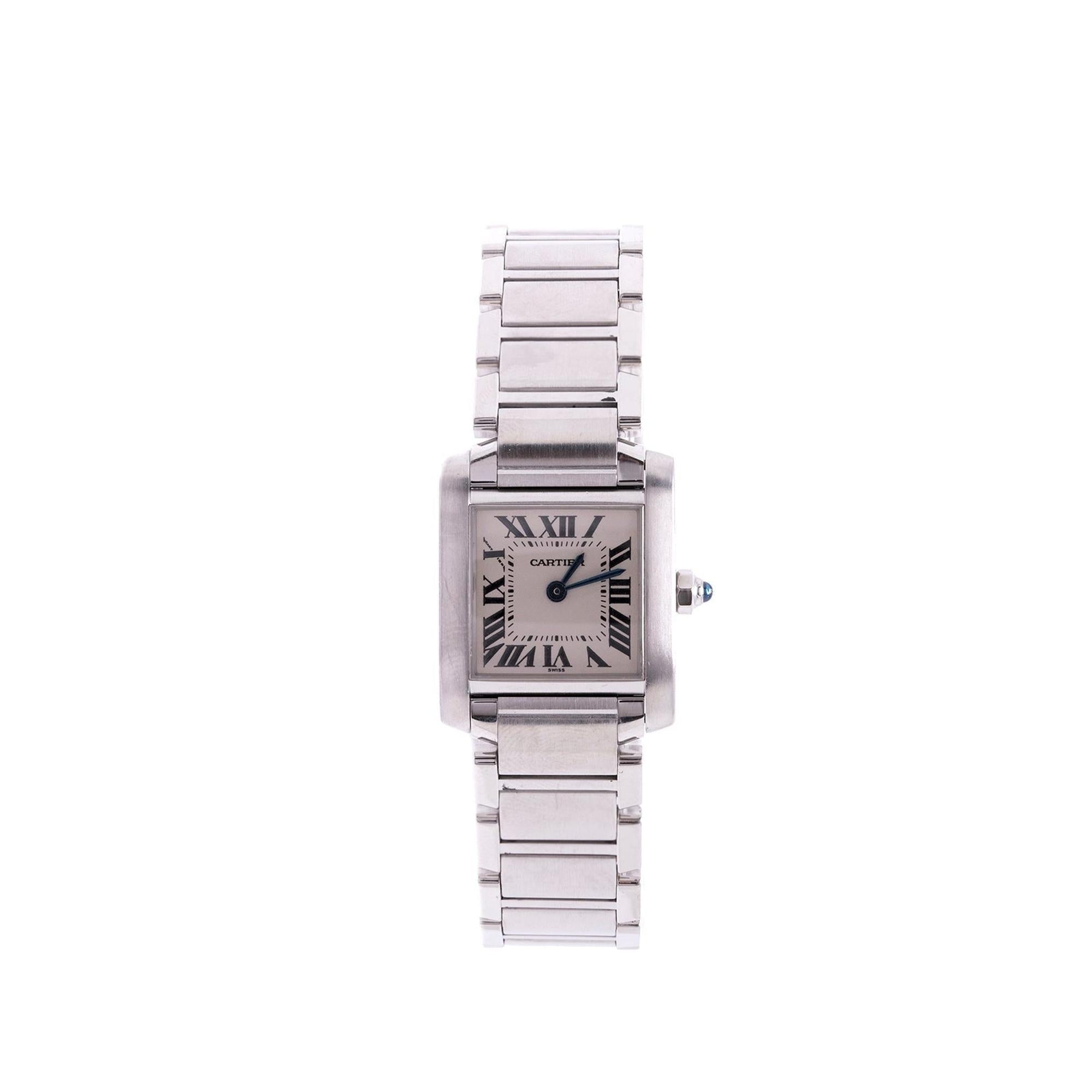 Cartier Tank Francaise Watch, Small Model