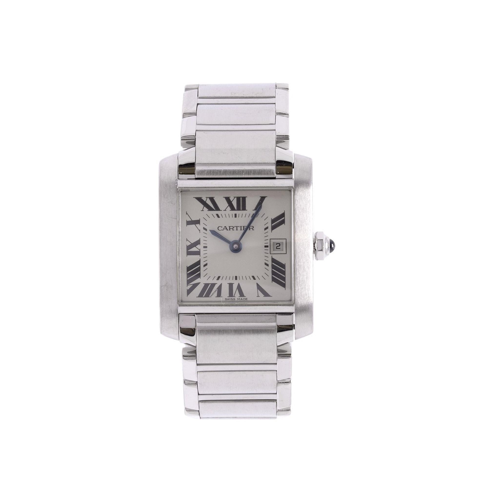 Cartier Tank Francaise Watch w/ Box