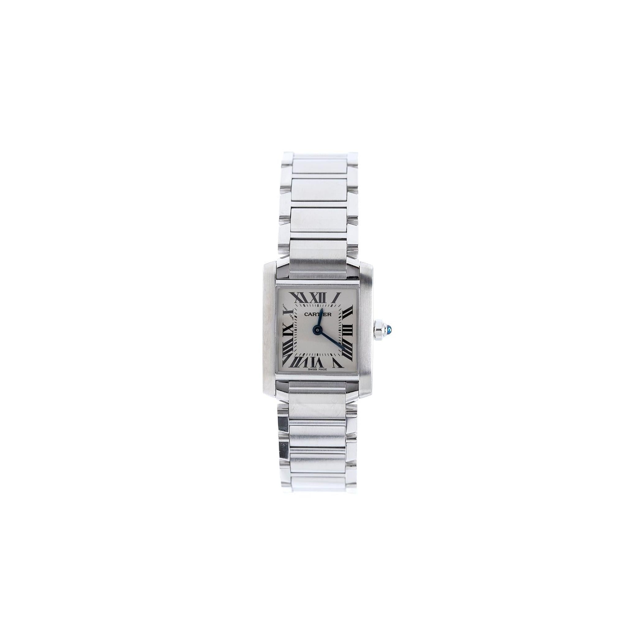 Cartier Tank Francaise Watch w/ Box
