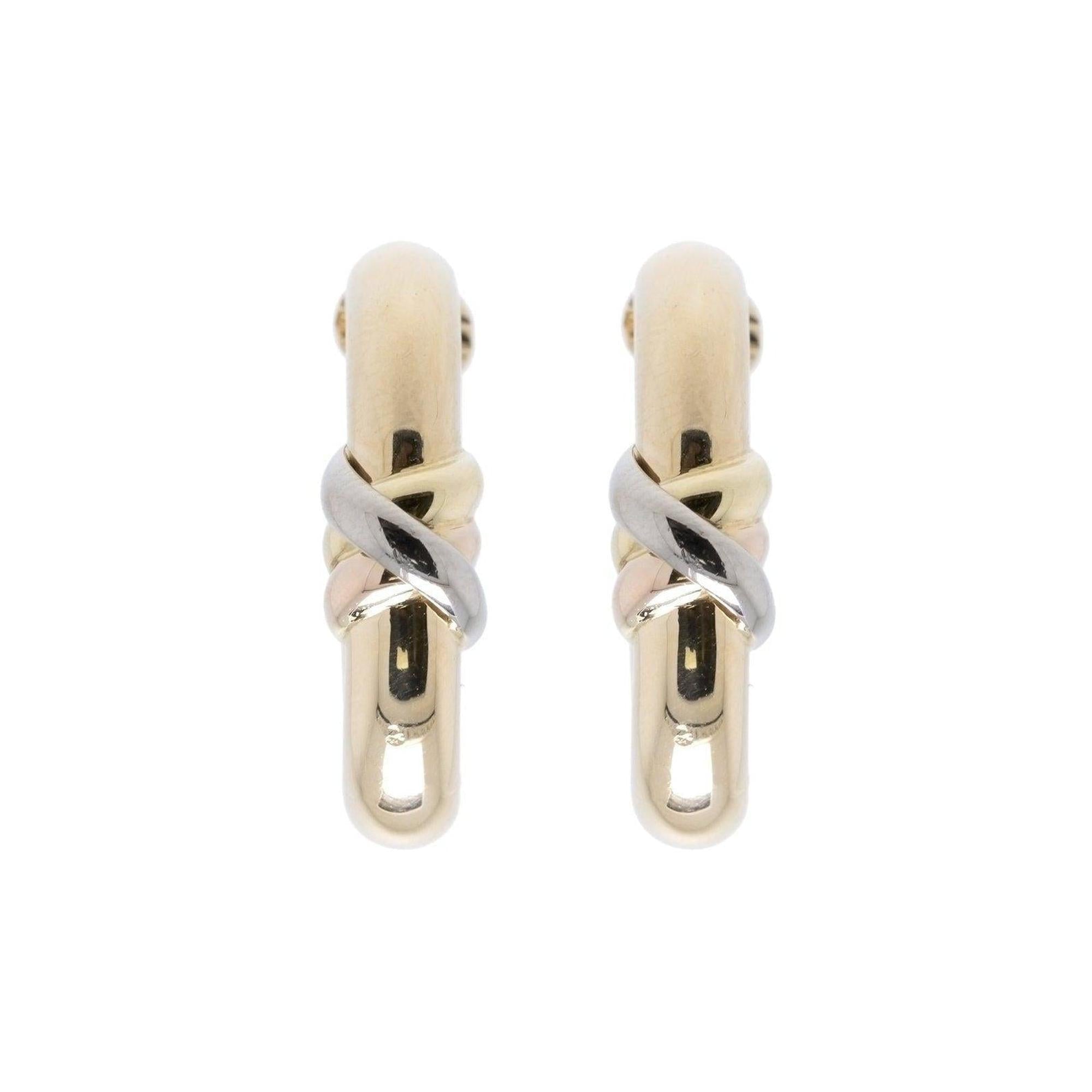 Cartier Trinity Clip-On Earrings
