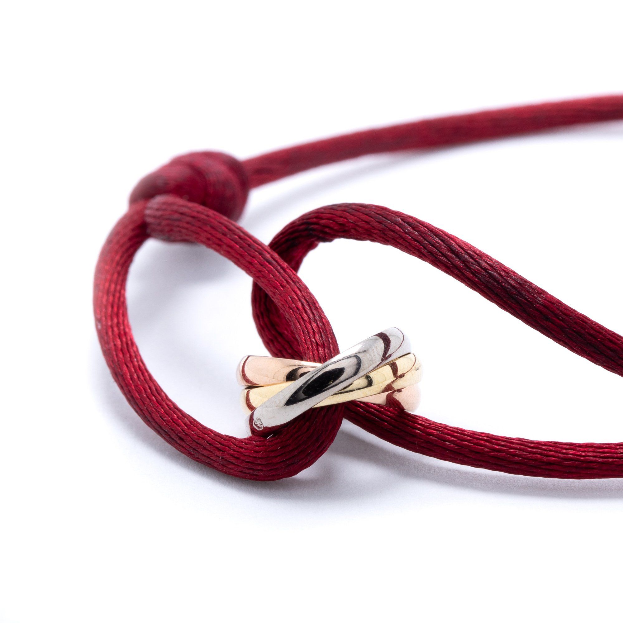 Cartier Trinity Cord Bracelet – OLIVER'S