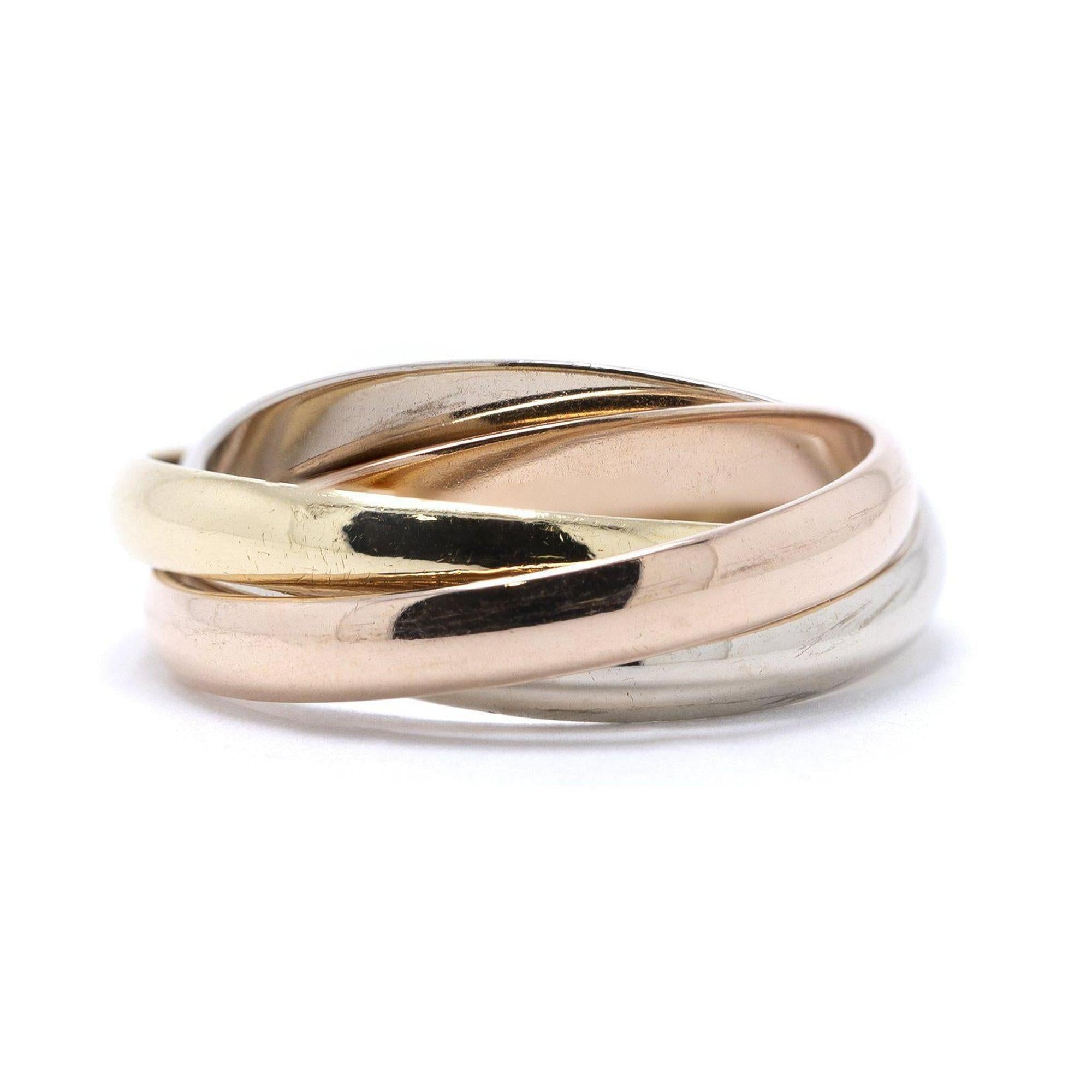 Cartier Trinity Rolling Ring, Small Model