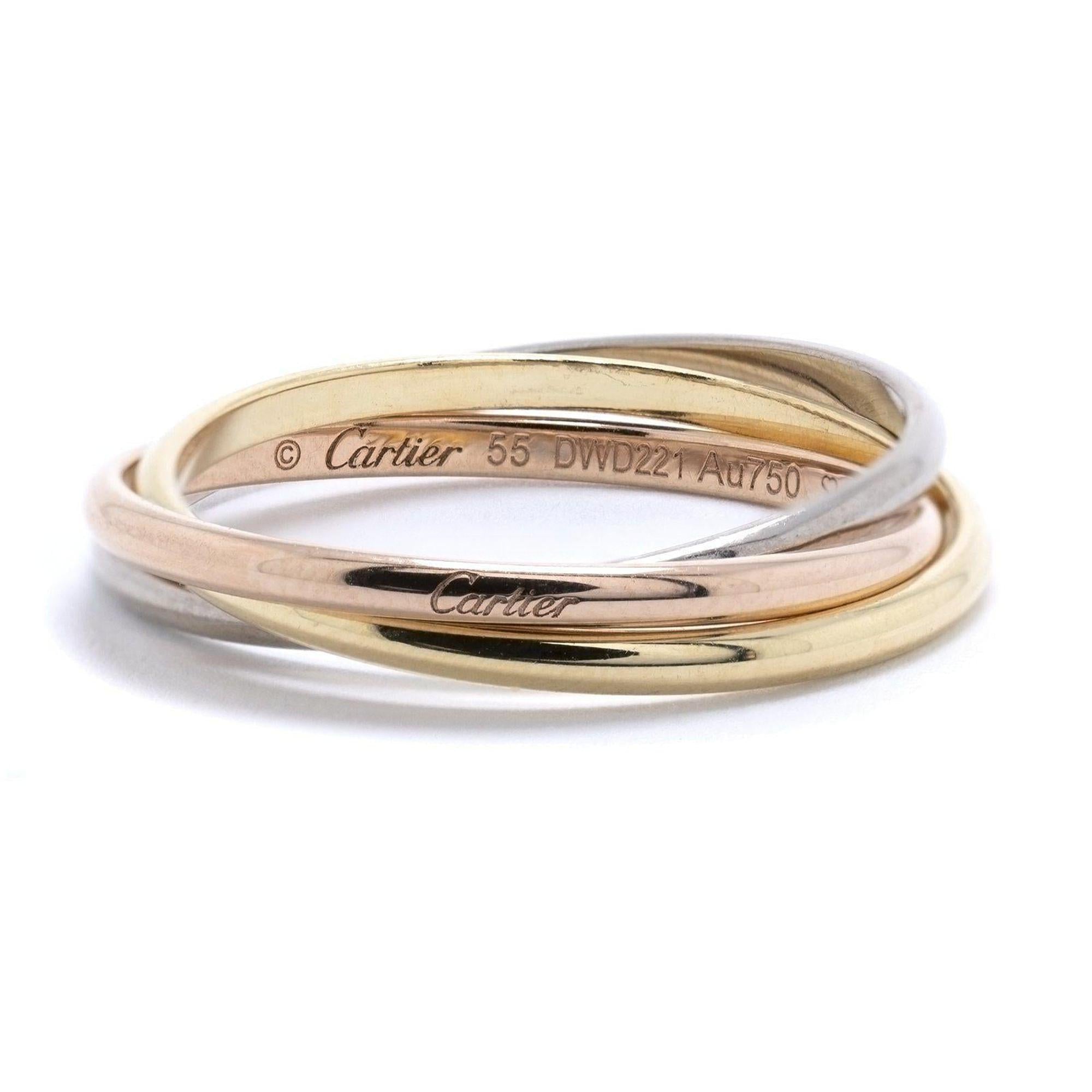 Cartier Trinity Rolling Ring, XS Model