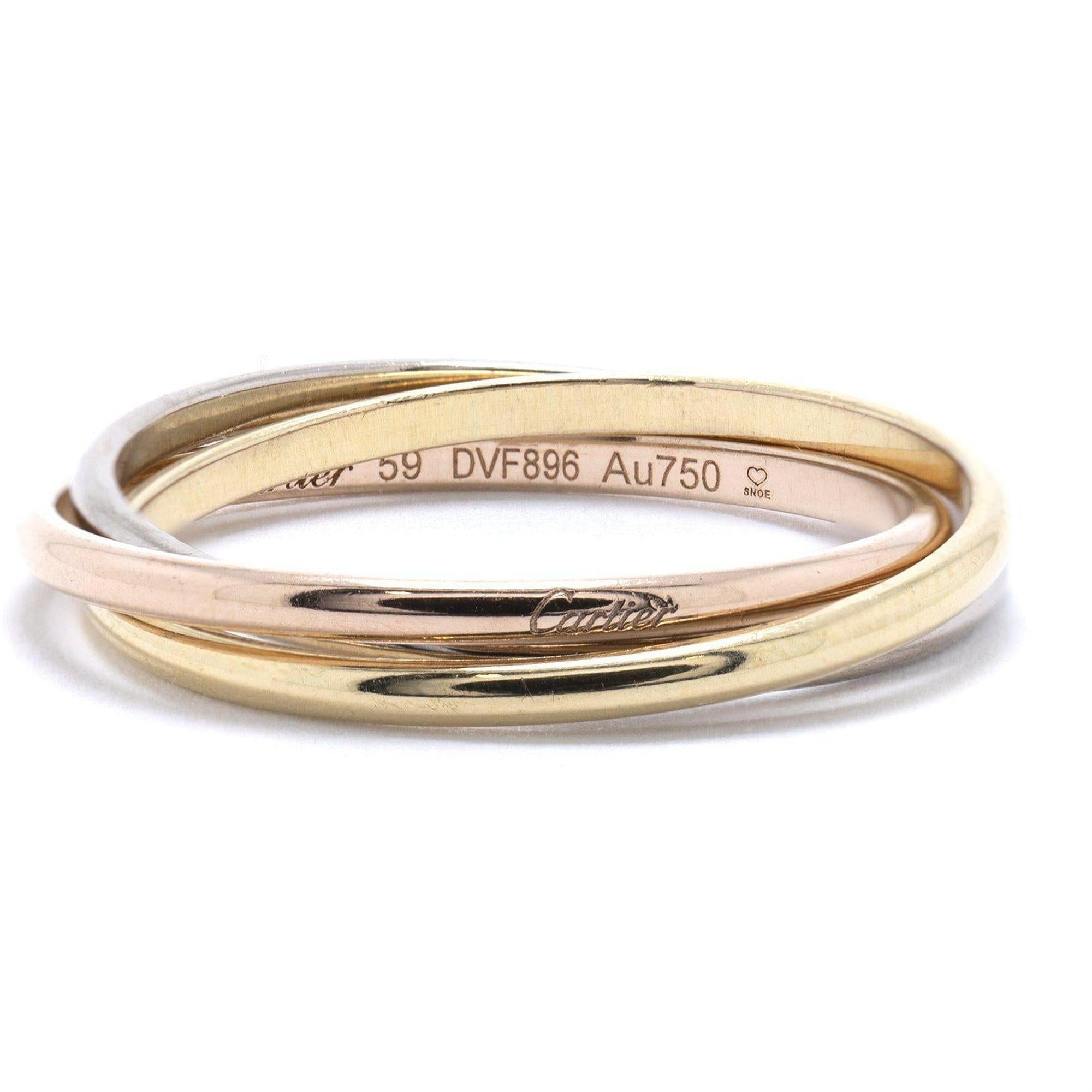 Cartier Trinity Rolling Ring, XS Model