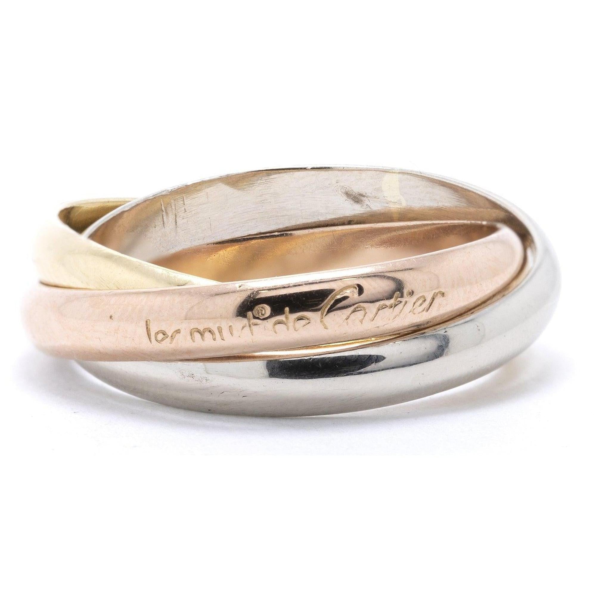 Cartier Trinity Rolling Ring