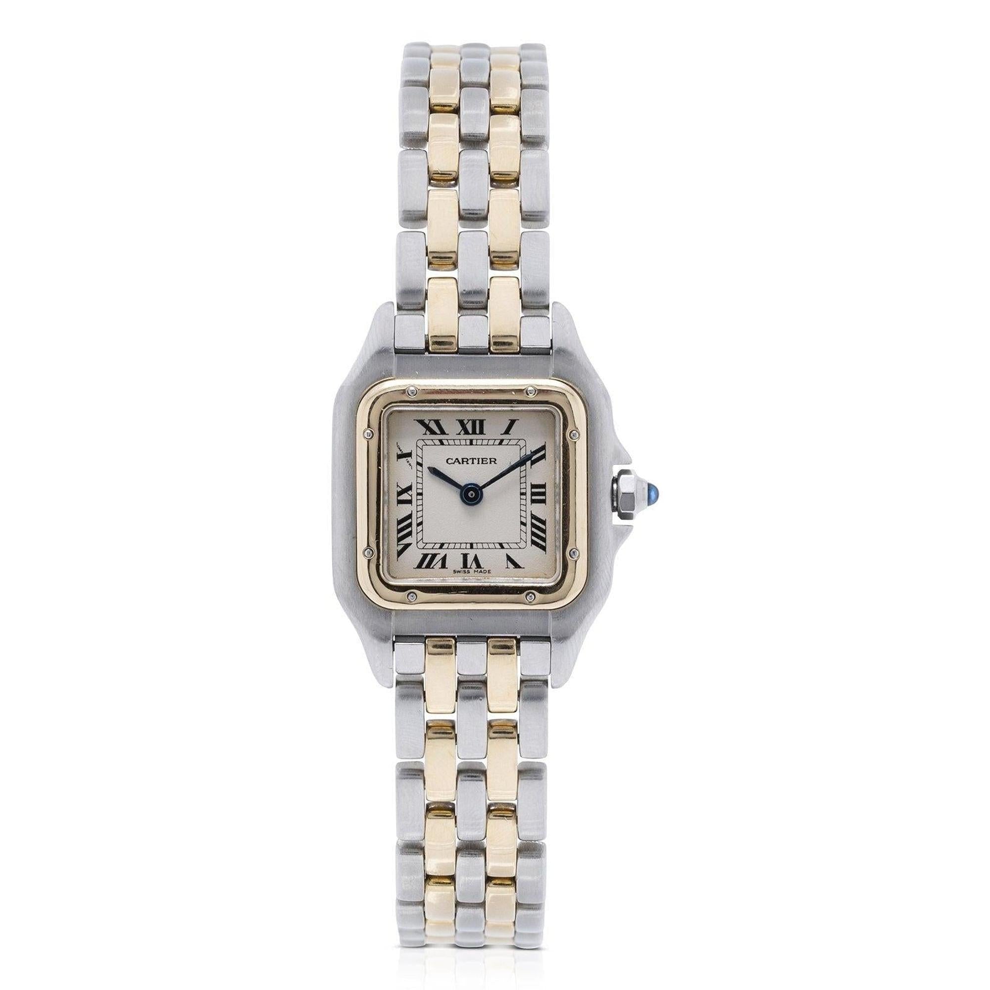 Cartier Two-Tone Panthere Watch, Small Model