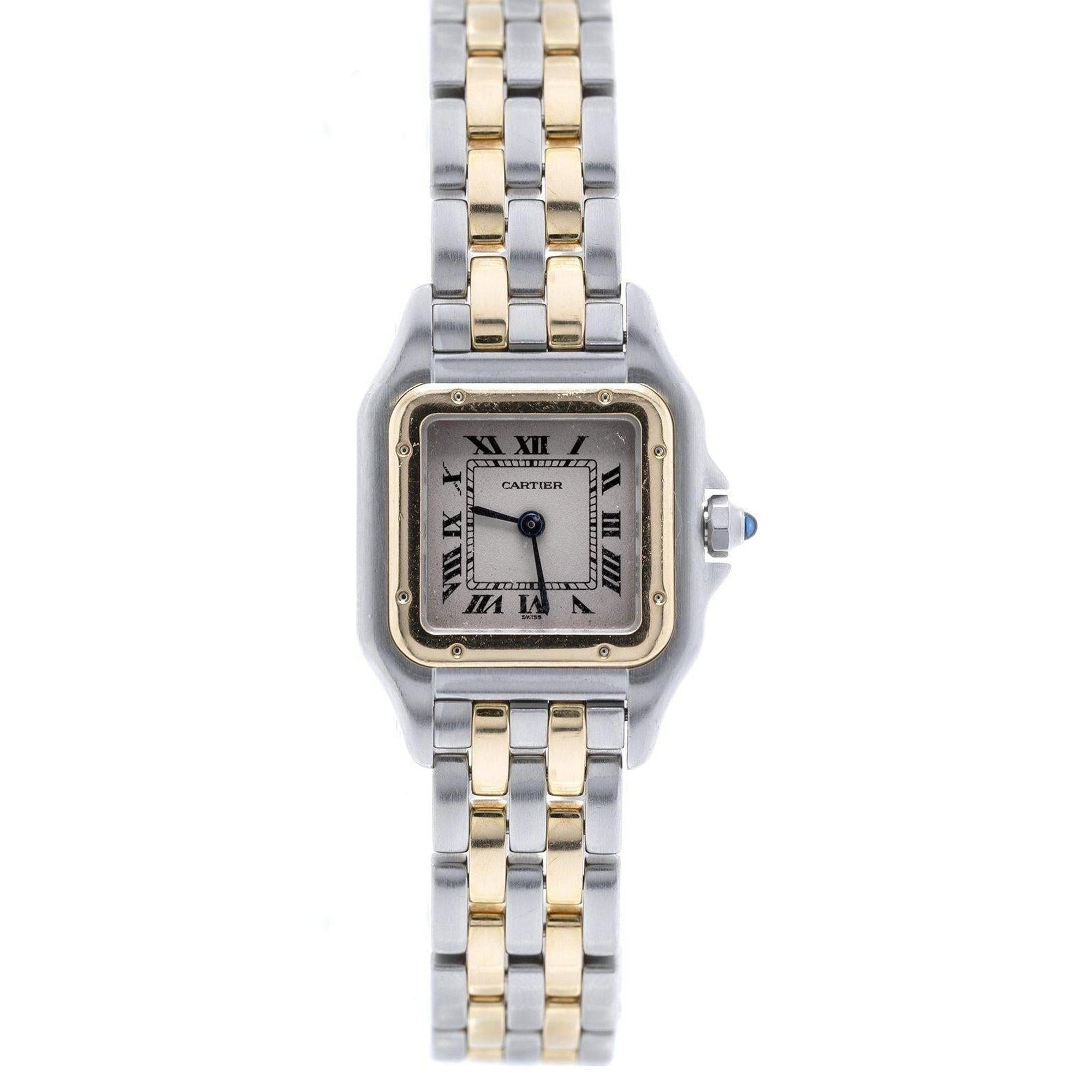 Cartier Two-Tone Panthere Watch