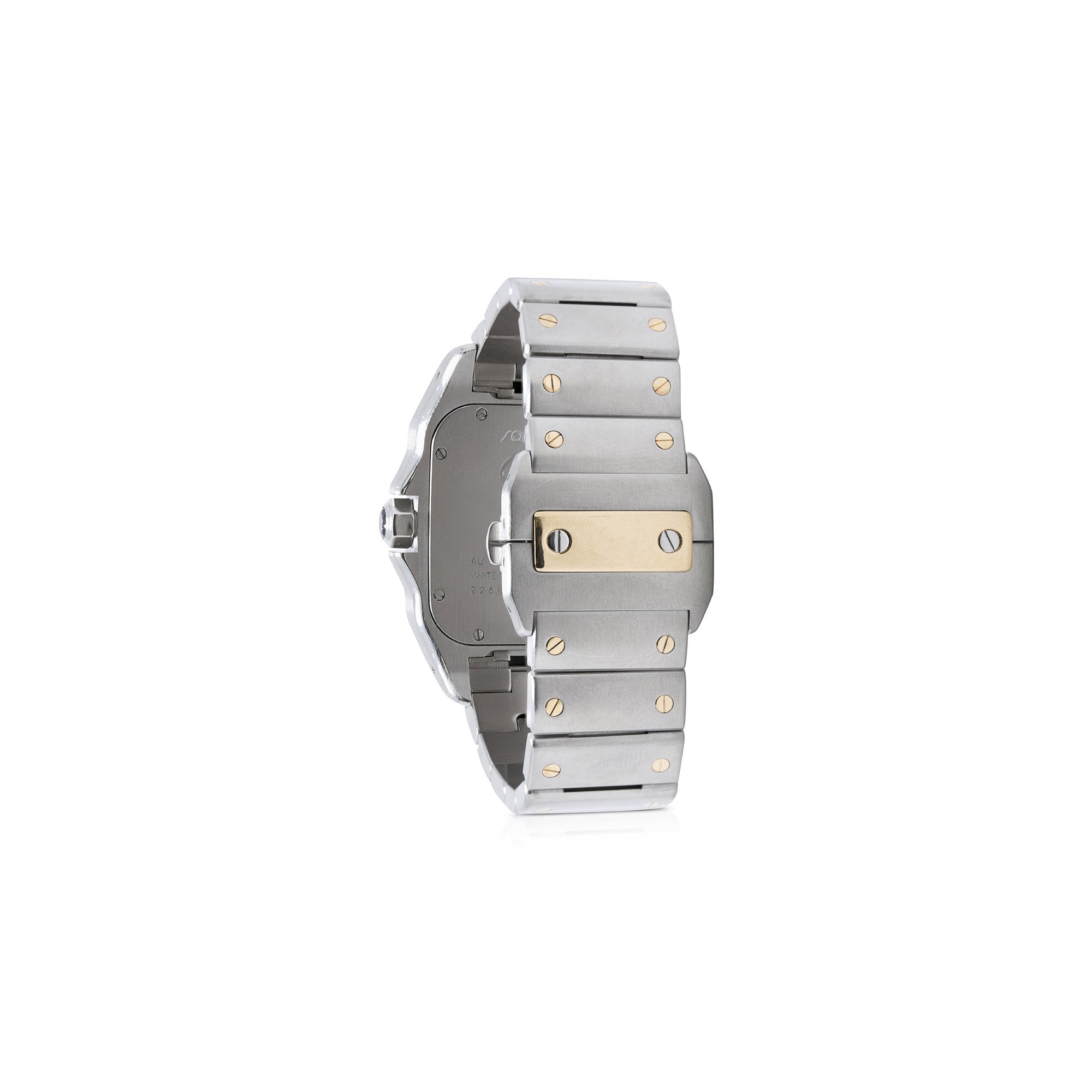 Cartier Two-Tone Santos 100 Watch, Large Model