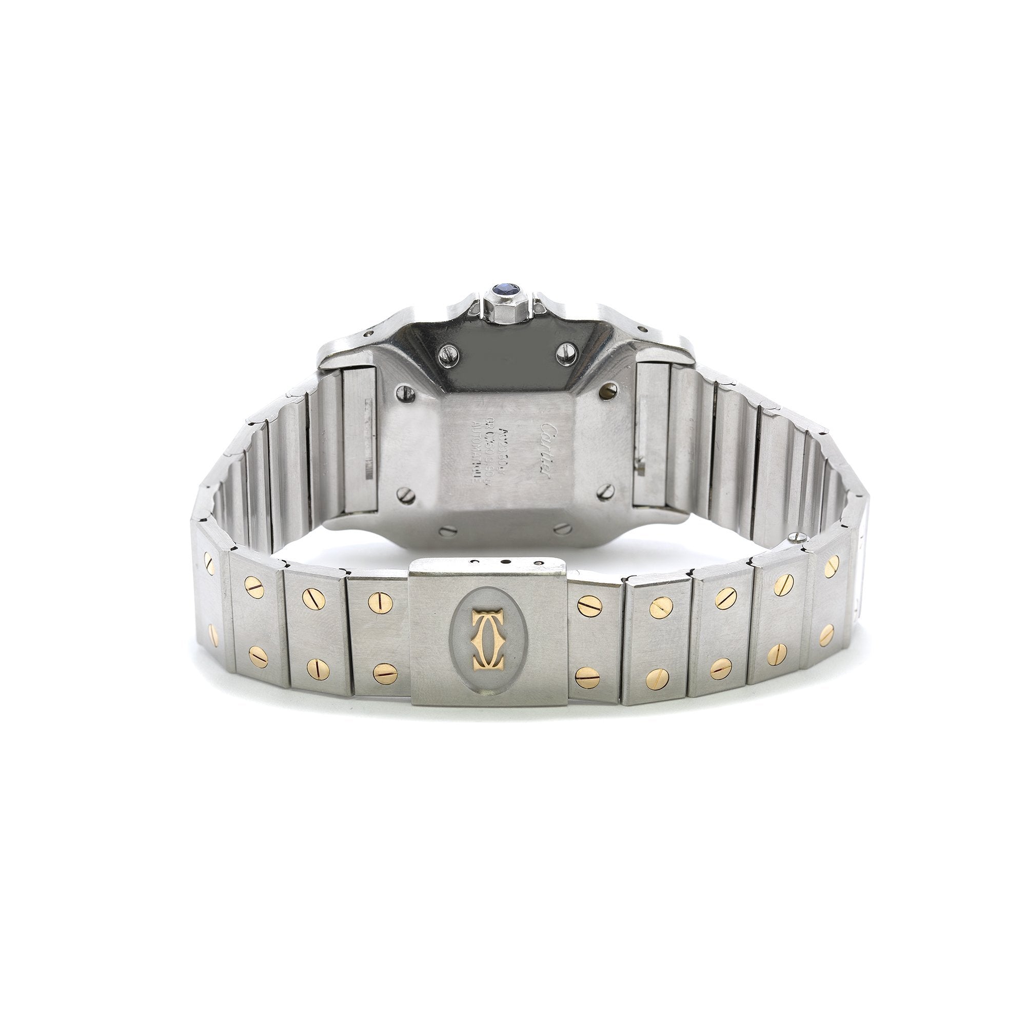 Cartier Two-Tone Santos Galbee Automatic Watch