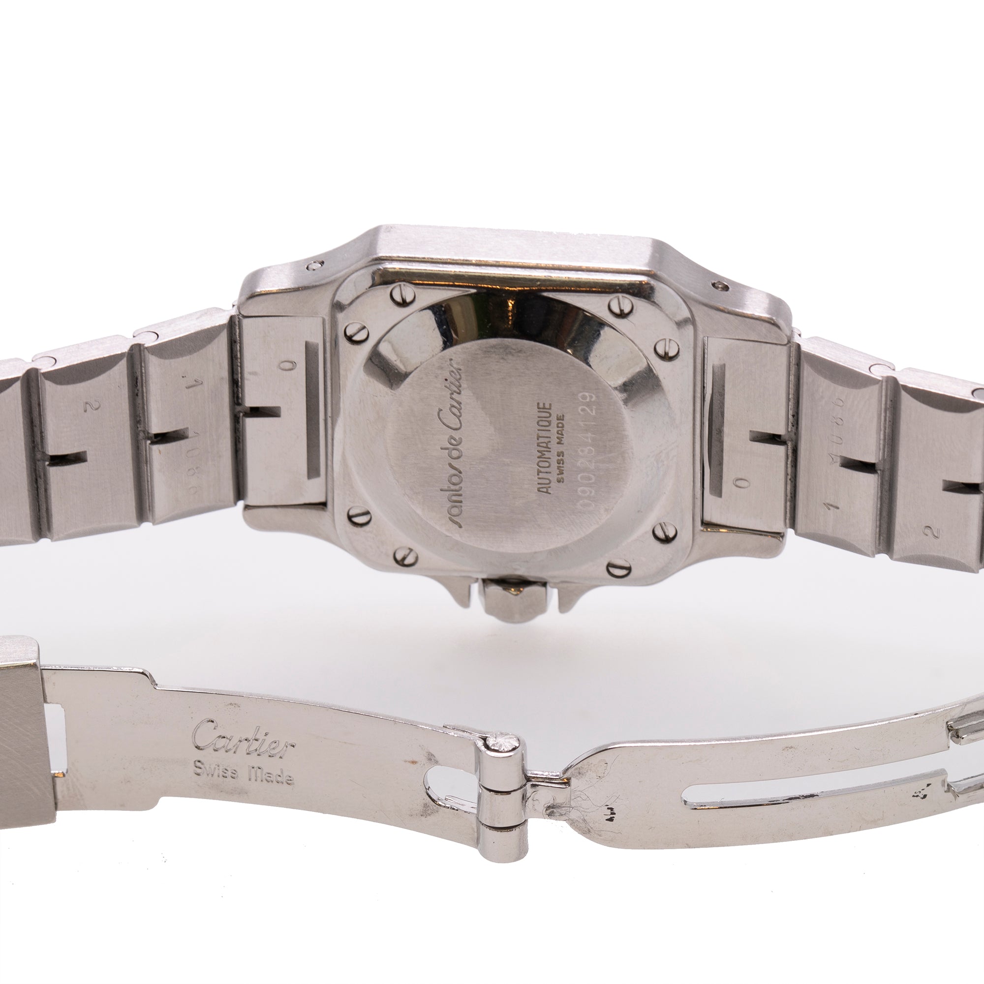 Cartier Two-Tone Santos Galbee Automatic Watch