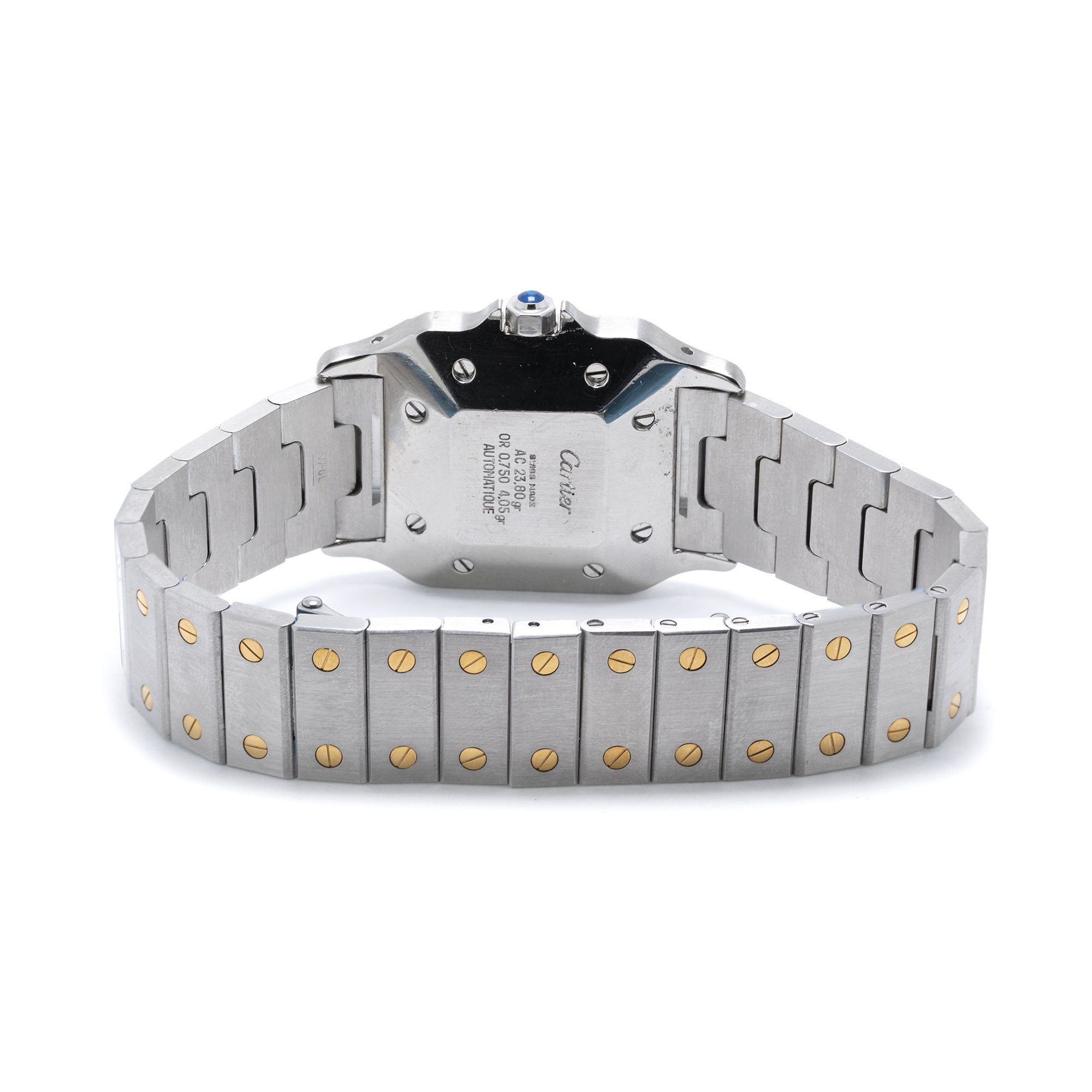 Cartier Two-Tone Santos Galbee Automatic Watch