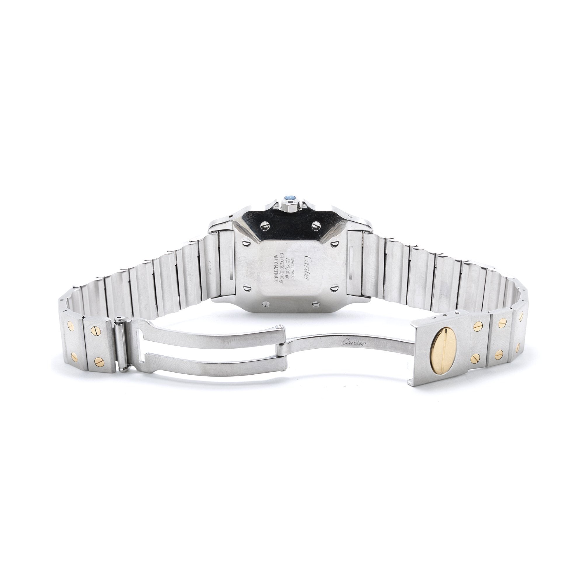 Cartier Two-Tone Santos Galbee Automatic Watch