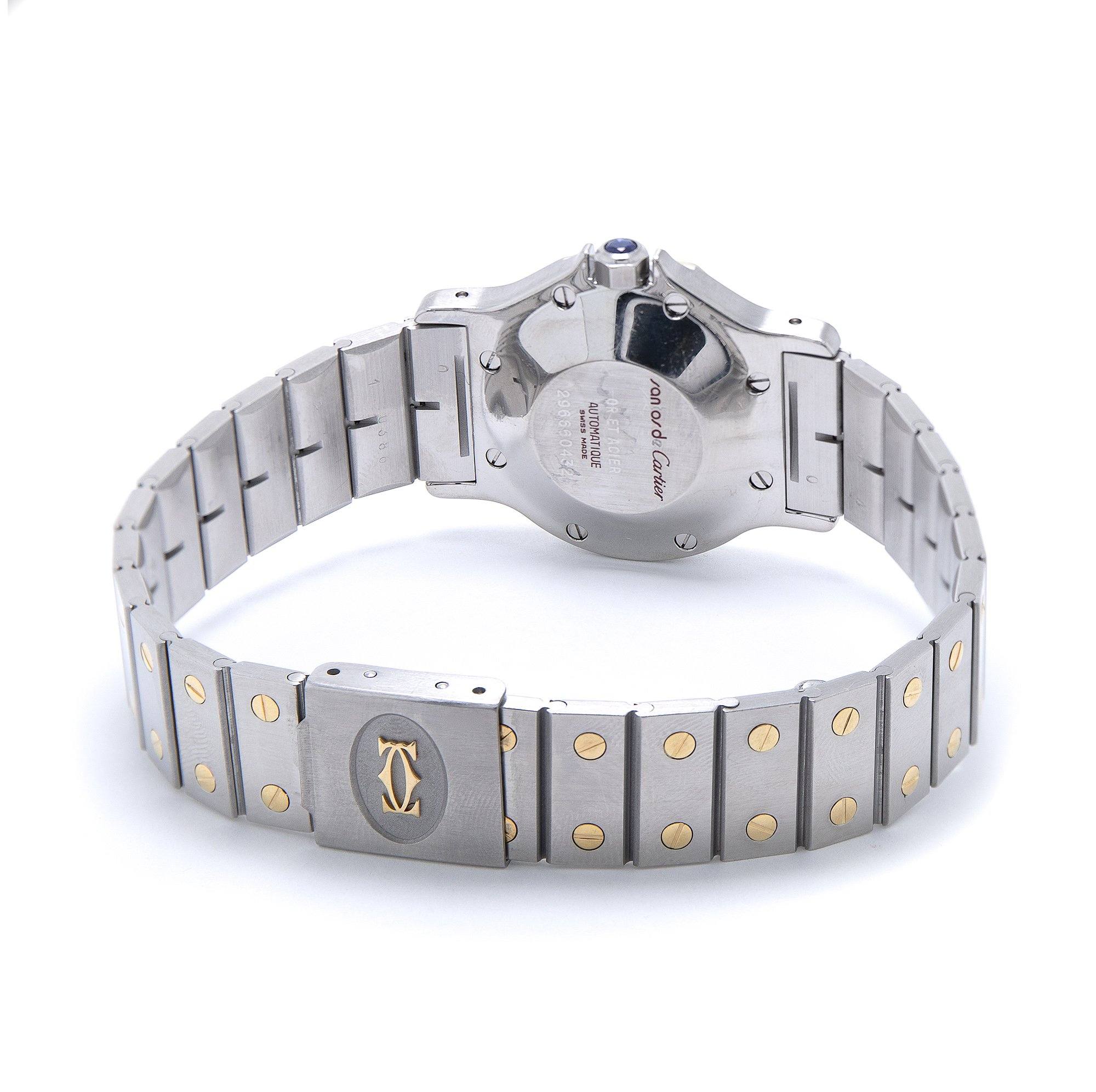 Cartier Two-Tone Santos Octagon Watch