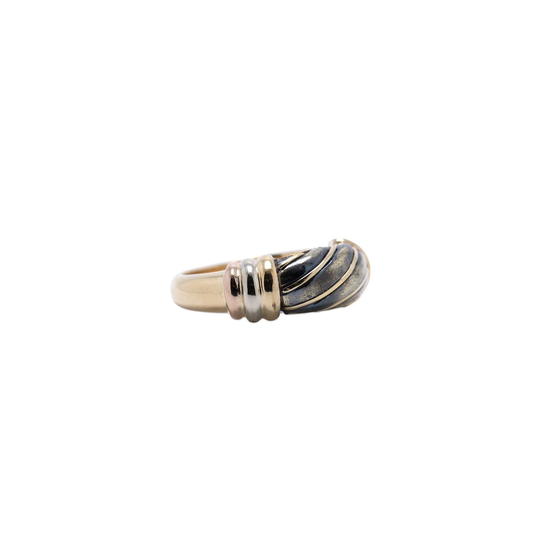 Cartier Vintage Hematite Trinity Ring